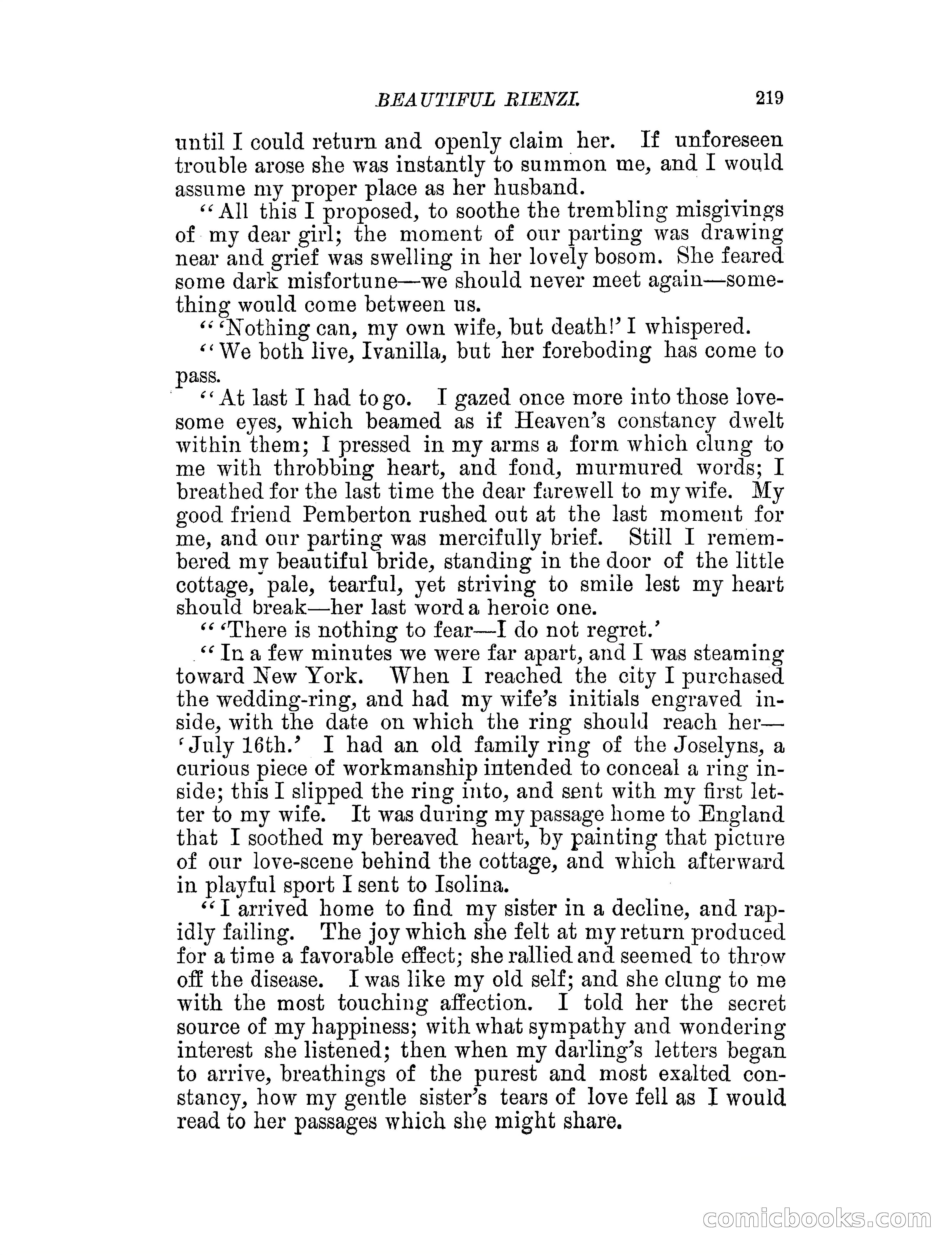 Beautiful Rienzi; or, The secret vendetta — page 224 of 287