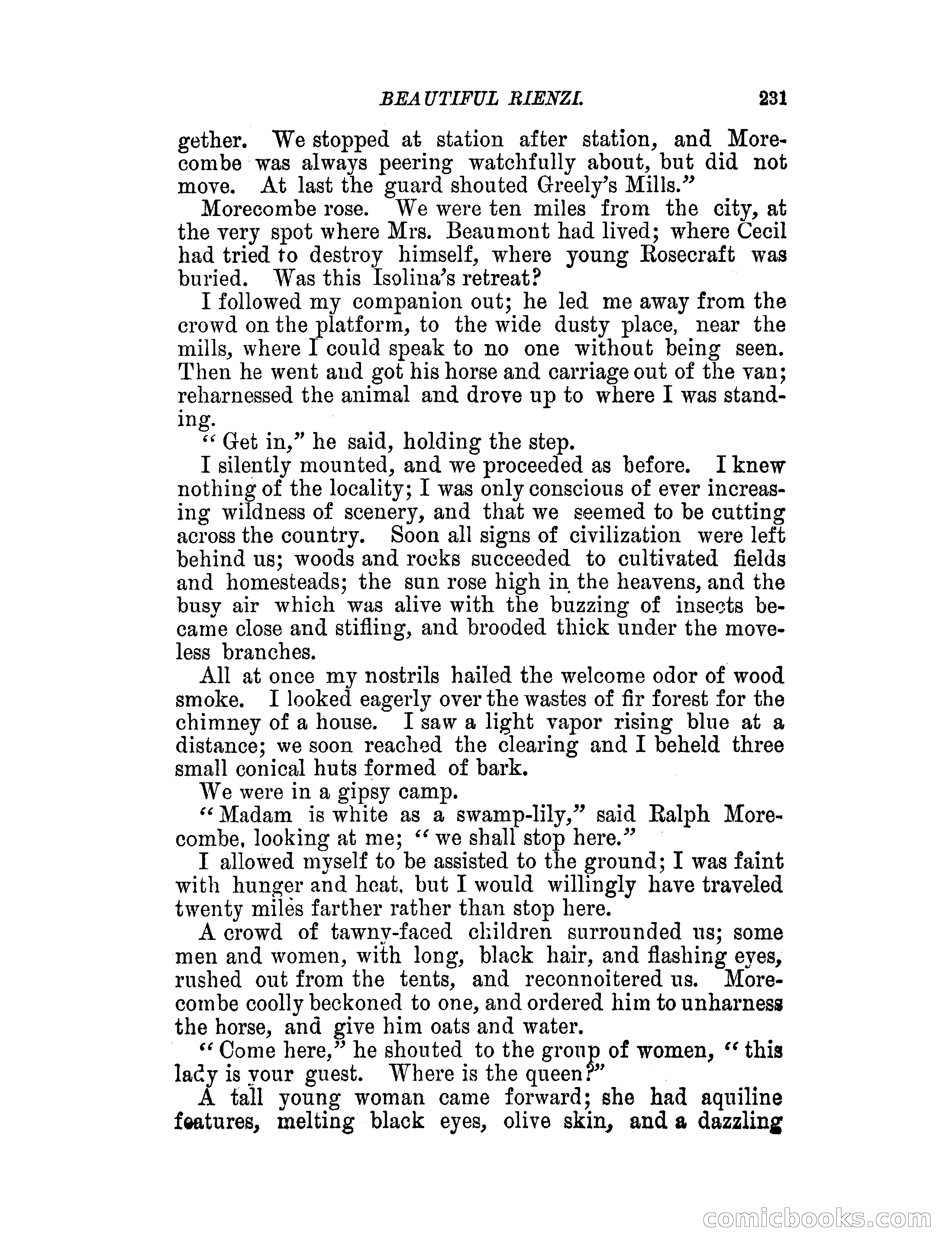 Beautiful Rienzi; or, The secret vendetta — page 236 of 287