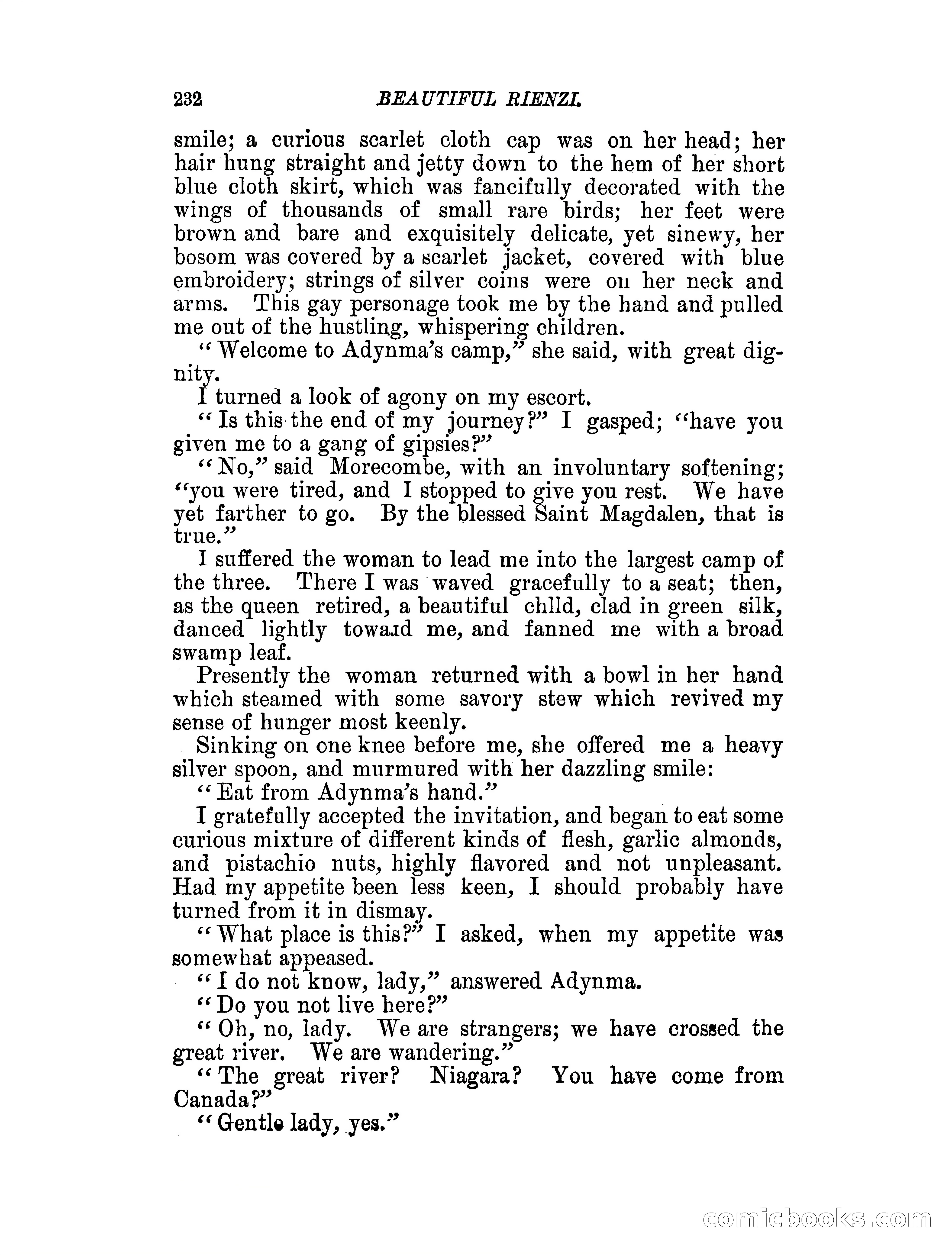 Beautiful Rienzi; or, The secret vendetta — page 237 of 287