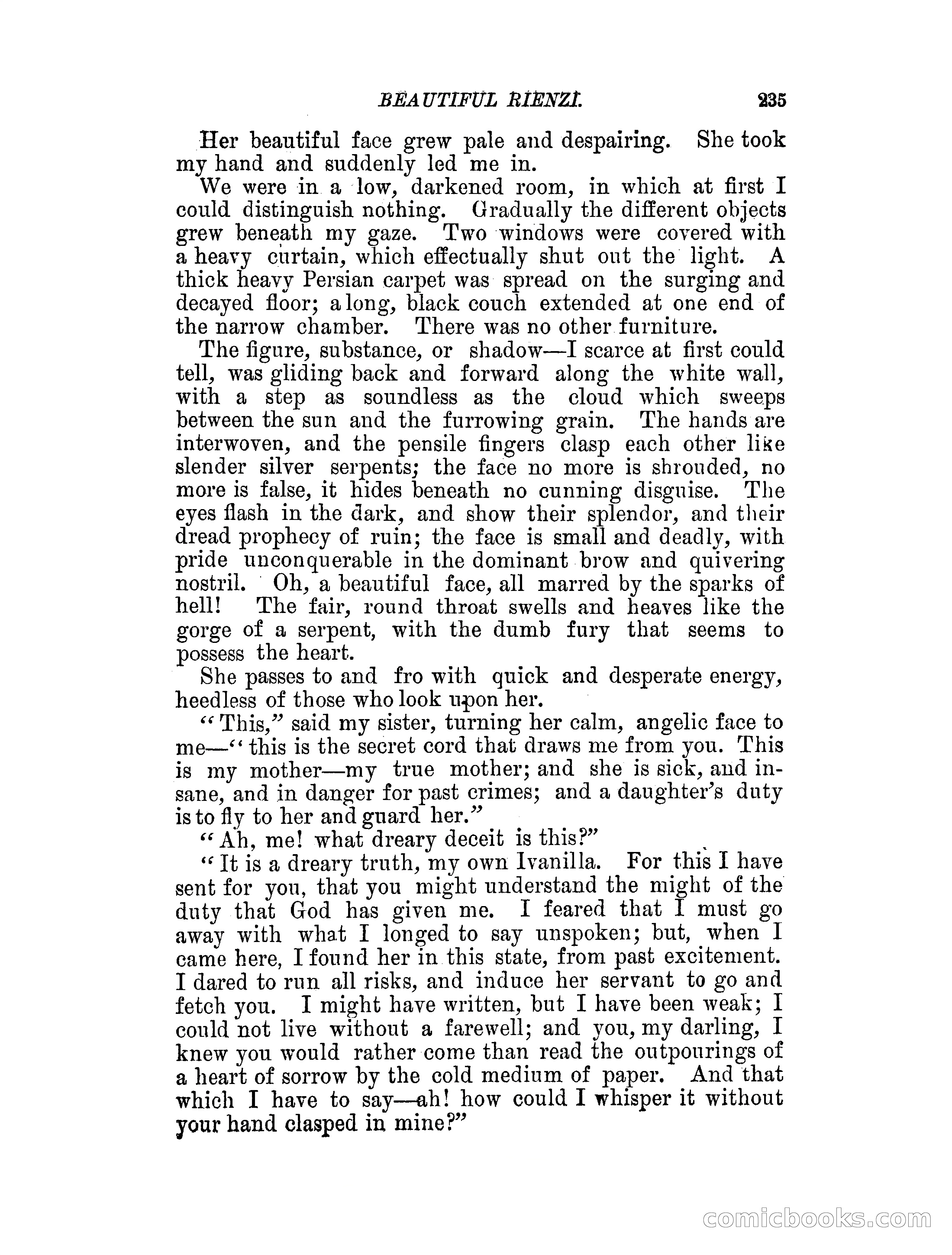 Beautiful Rienzi; or, The secret vendetta — page 240 of 287