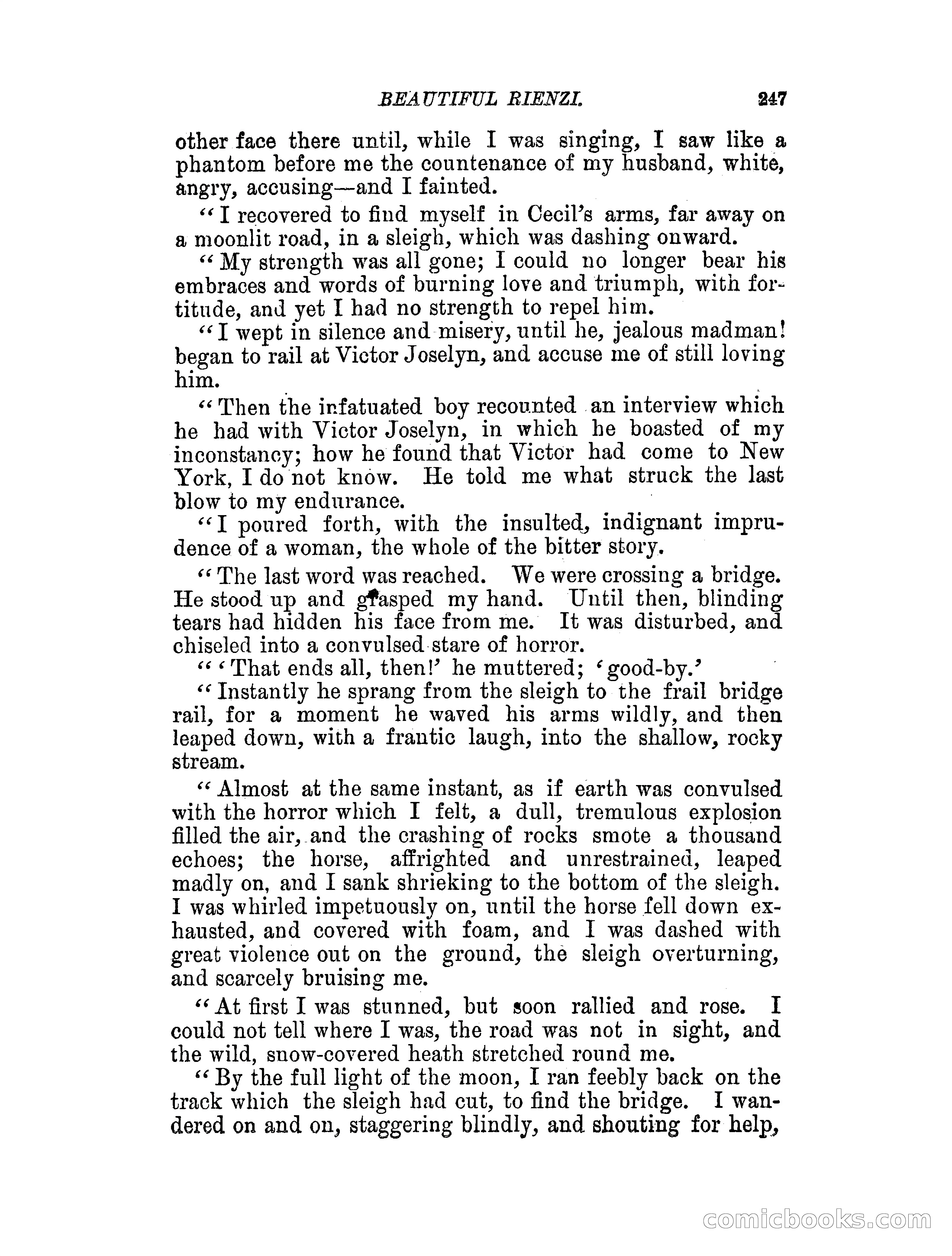 Beautiful Rienzi; or, The secret vendetta — page 252 of 287