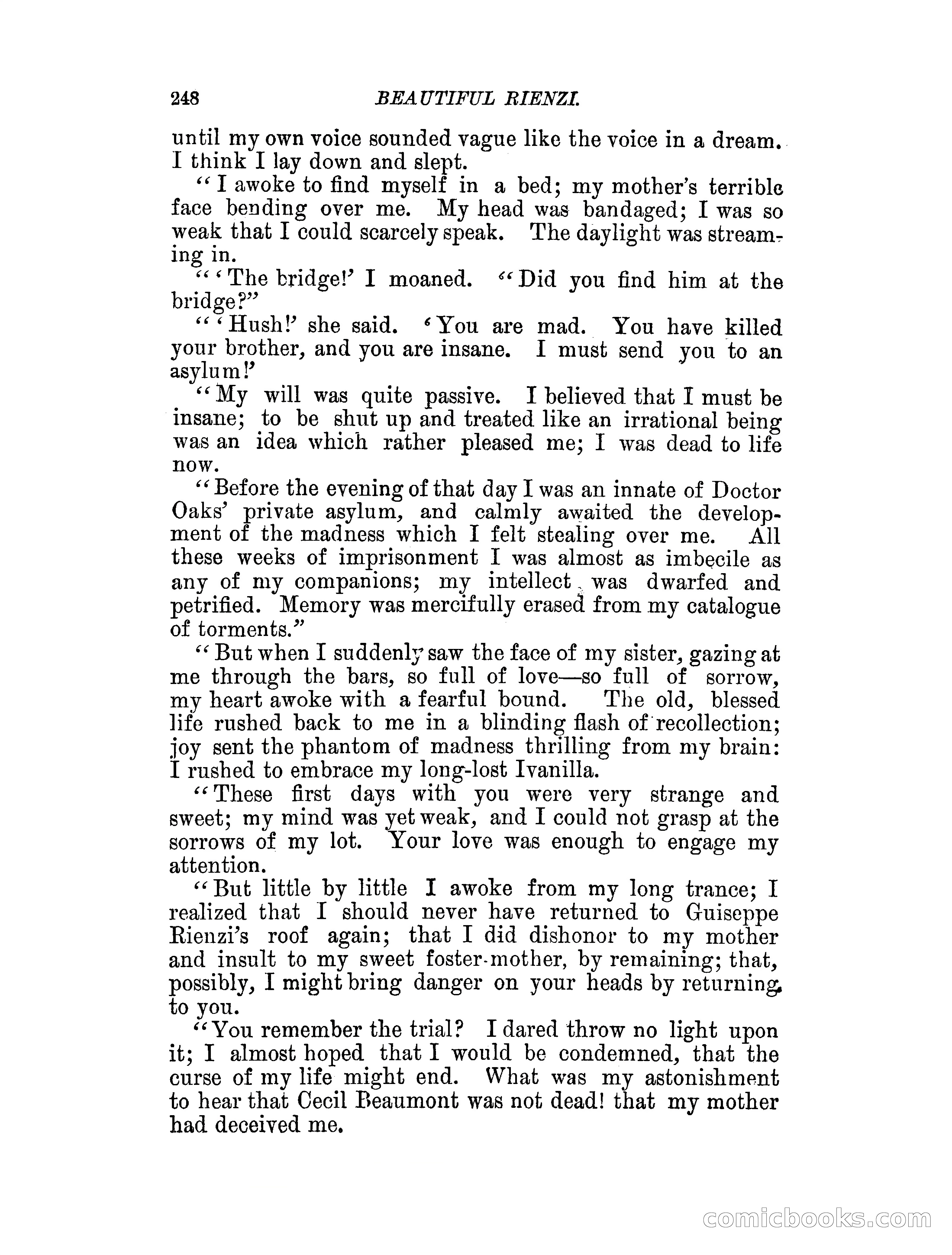 Beautiful Rienzi; or, The secret vendetta — page 253 of 287