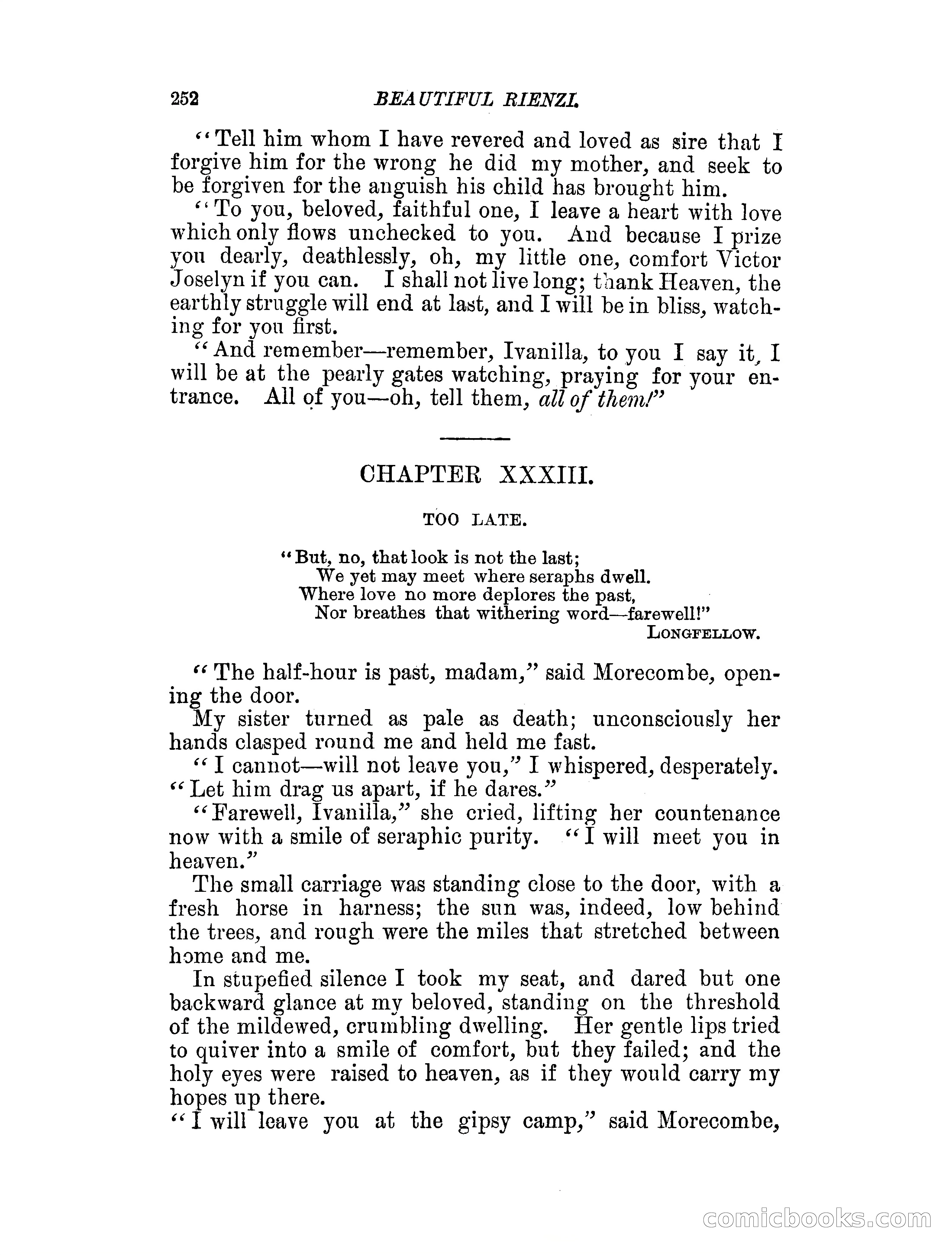 Beautiful Rienzi; or, The secret vendetta — page 257 of 287