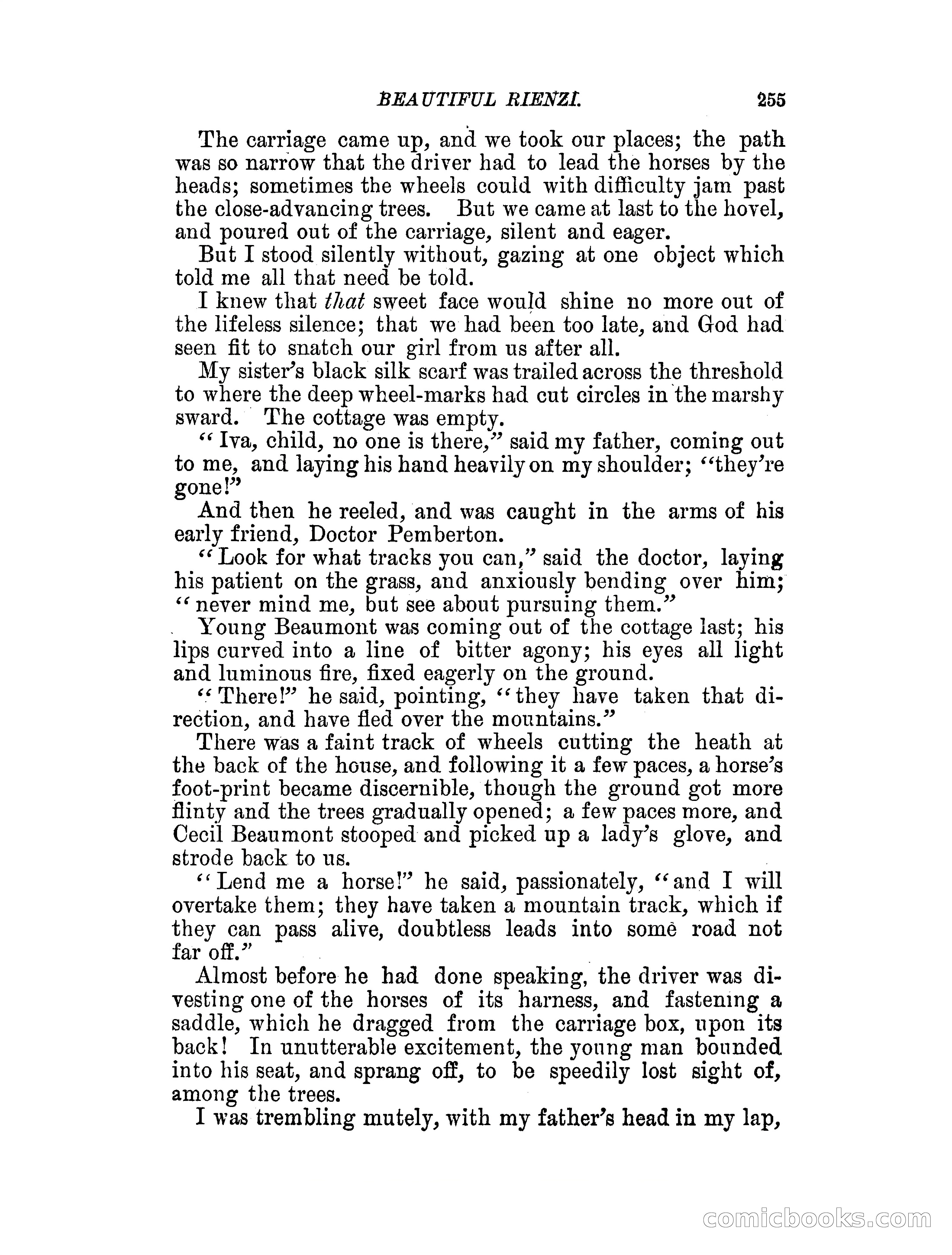 Beautiful Rienzi; or, The secret vendetta — page 260 of 287