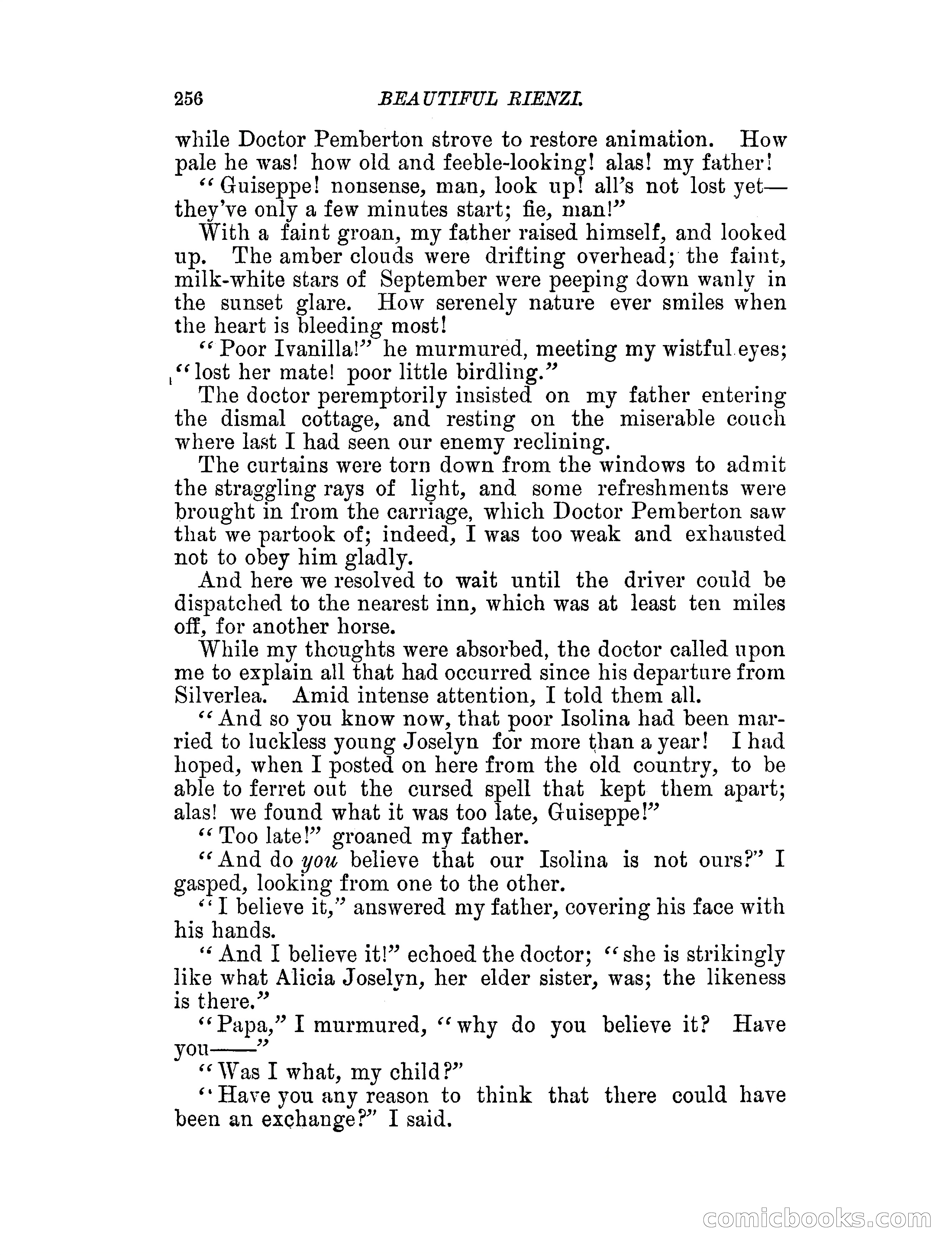 Beautiful Rienzi; or, The secret vendetta — page 261 of 287