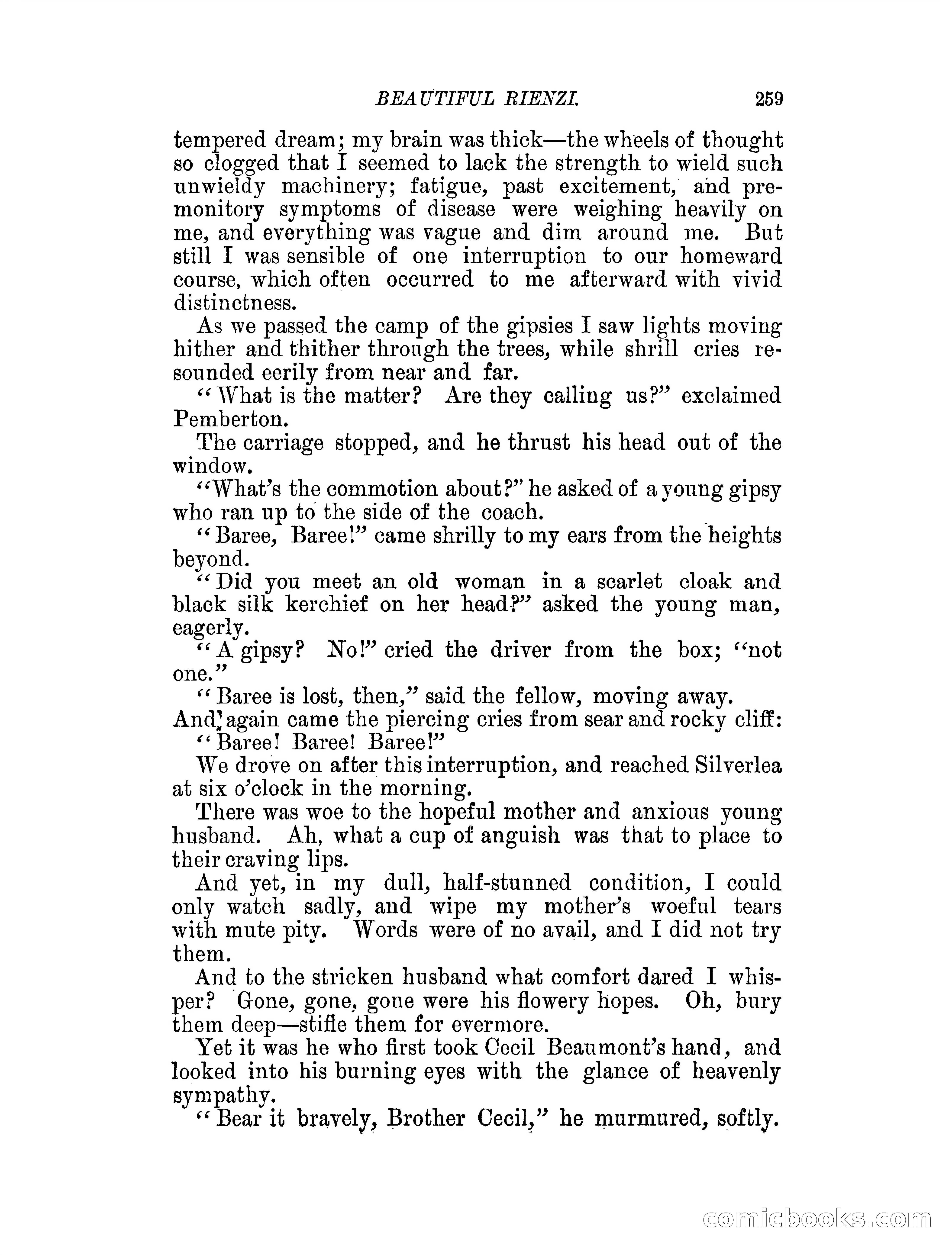 Beautiful Rienzi; or, The secret vendetta — page 264 of 287