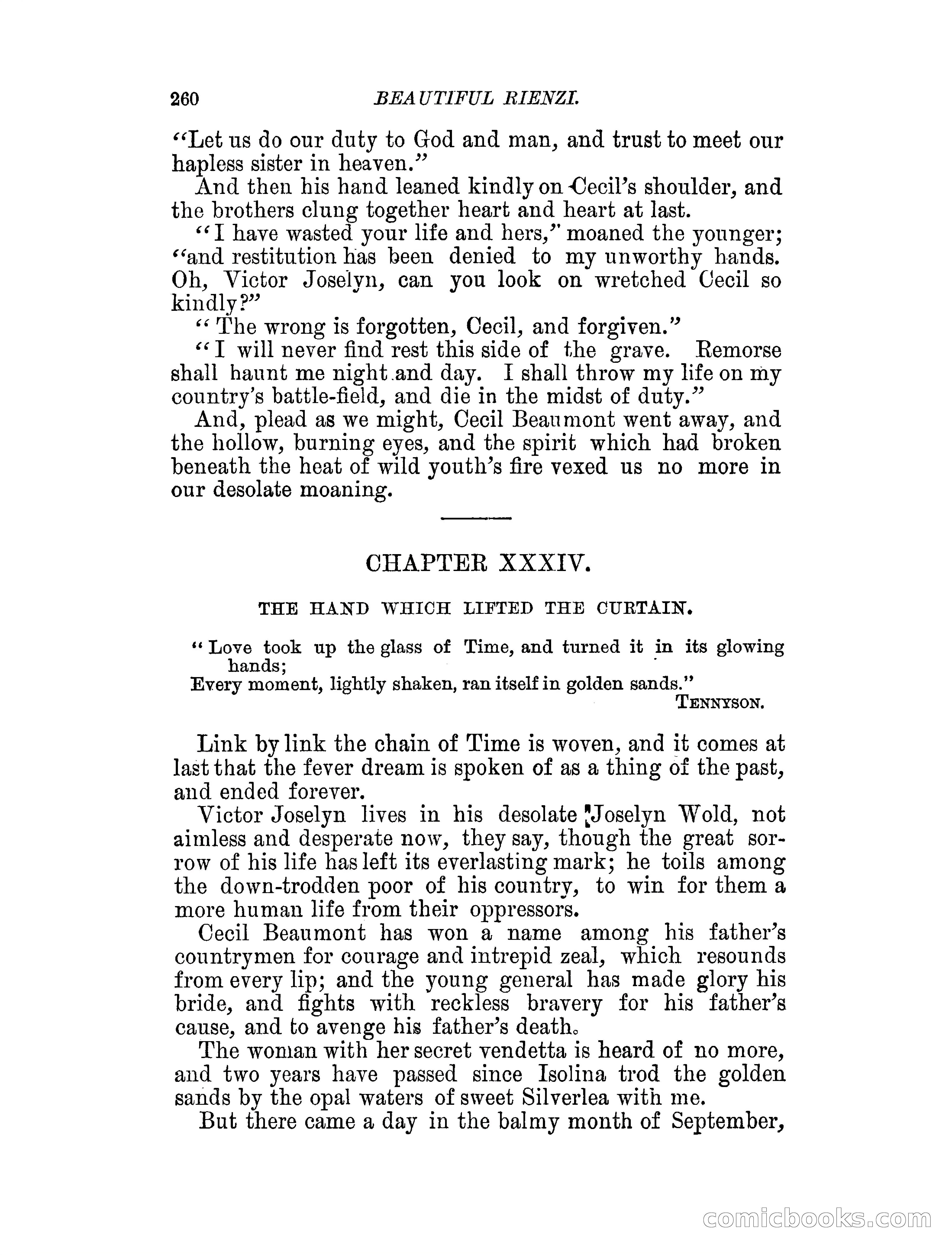 Beautiful Rienzi; or, The secret vendetta — page 265 of 287
