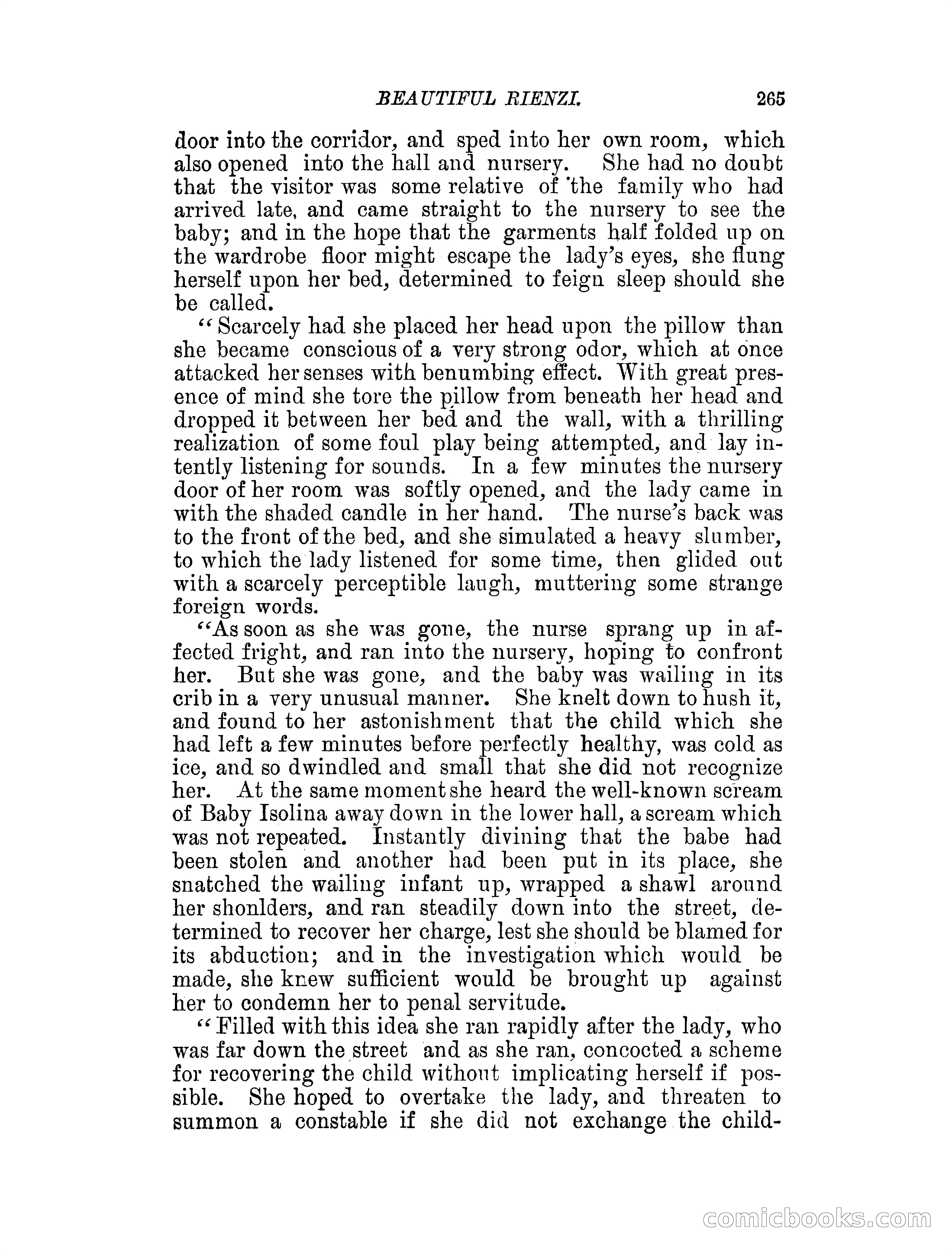 Beautiful Rienzi; or, The secret vendetta — page 270 of 287