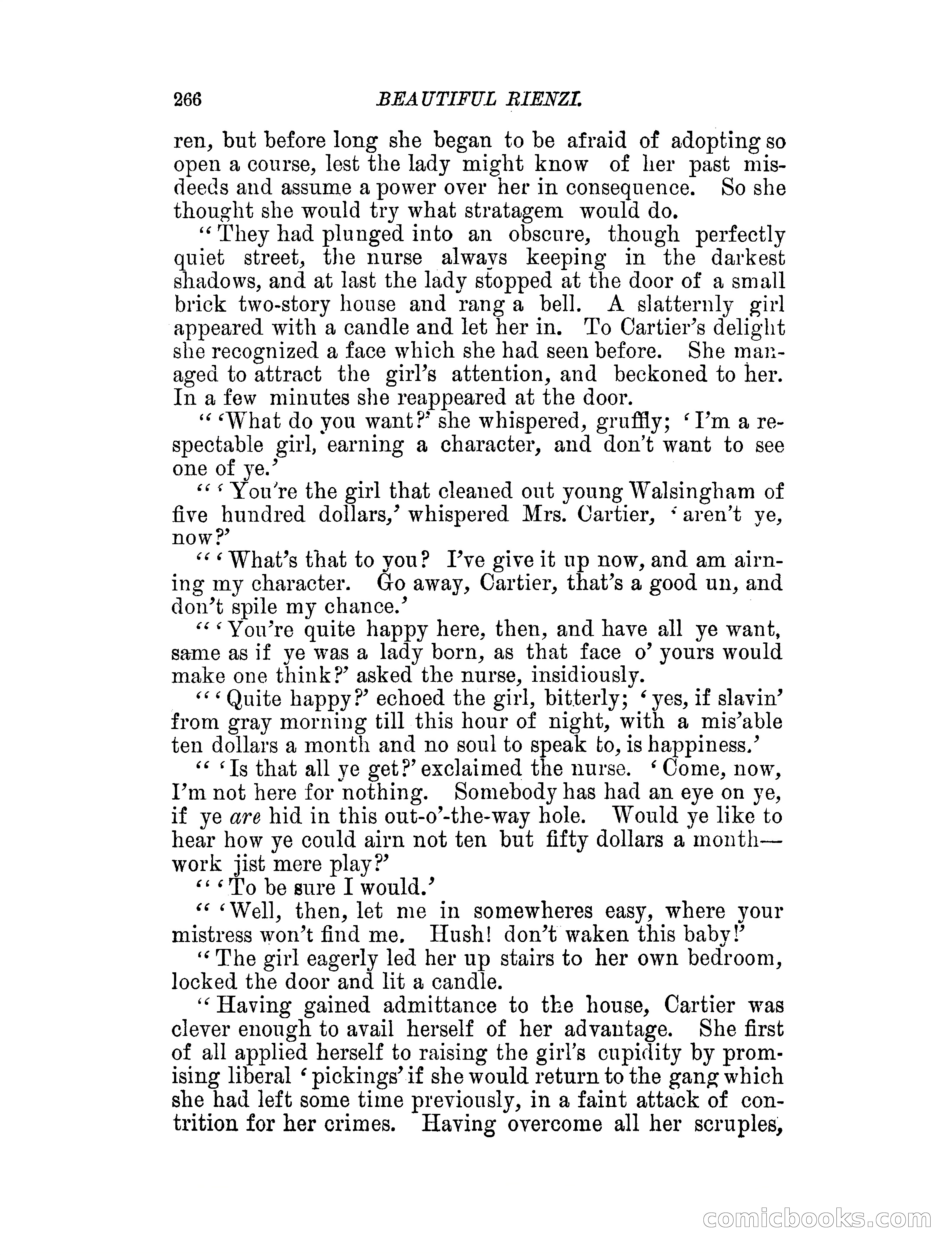 Beautiful Rienzi; or, The secret vendetta — page 271 of 287