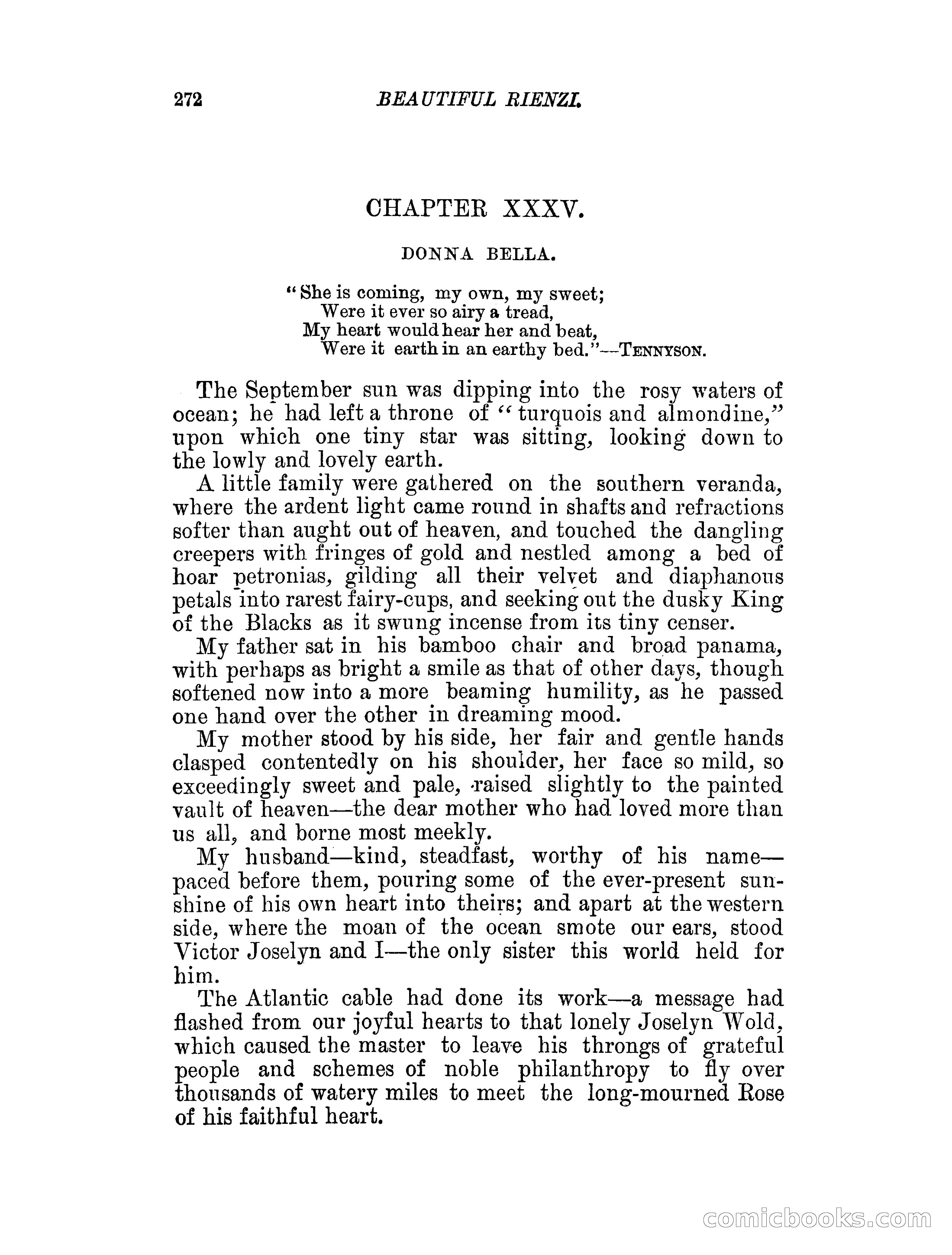 Beautiful Rienzi; or, The secret vendetta — page 277 of 287
