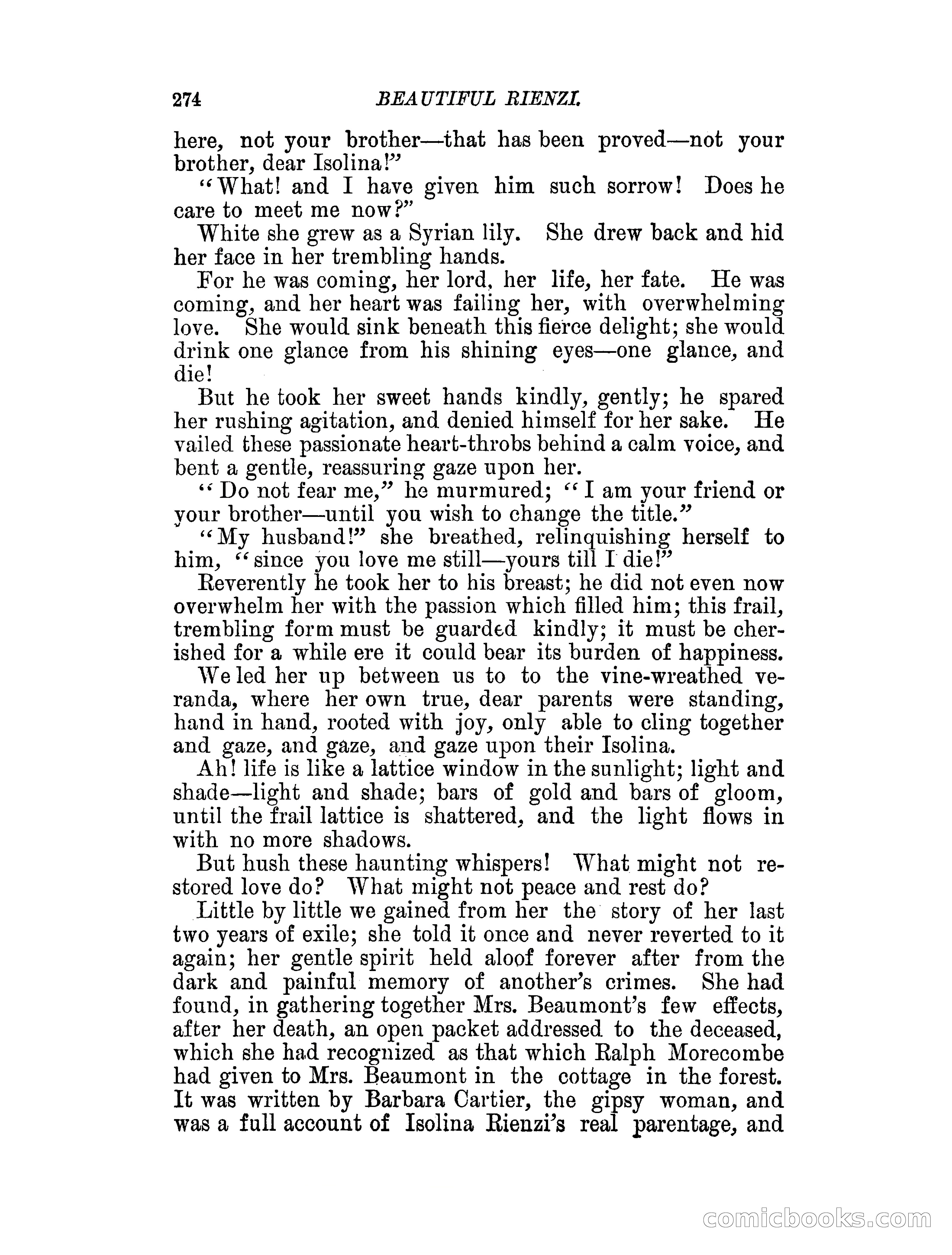 Beautiful Rienzi; or, The secret vendetta — page 279 of 287