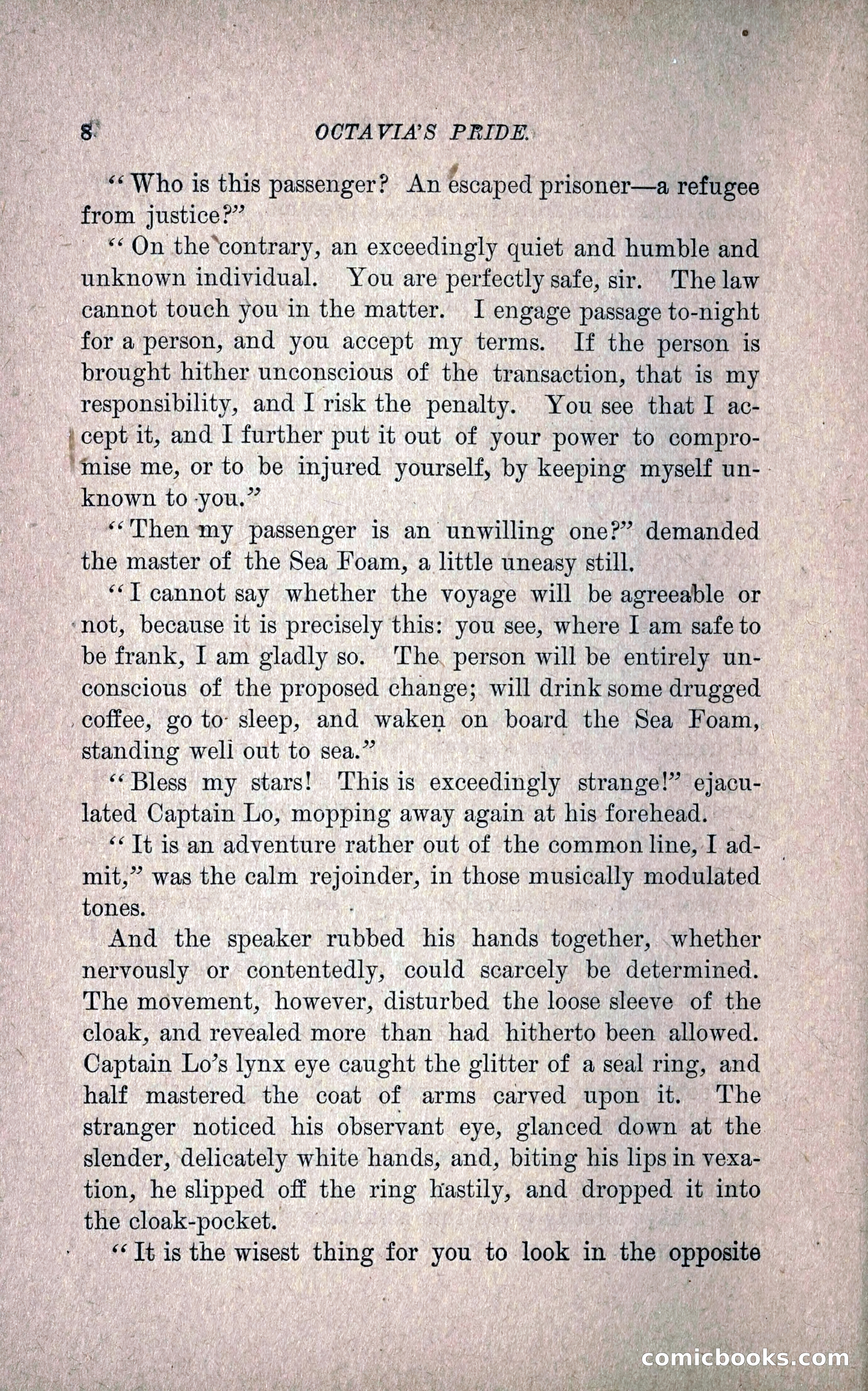Octavia's Pride; or, The Missing Witness — page 18 of 284