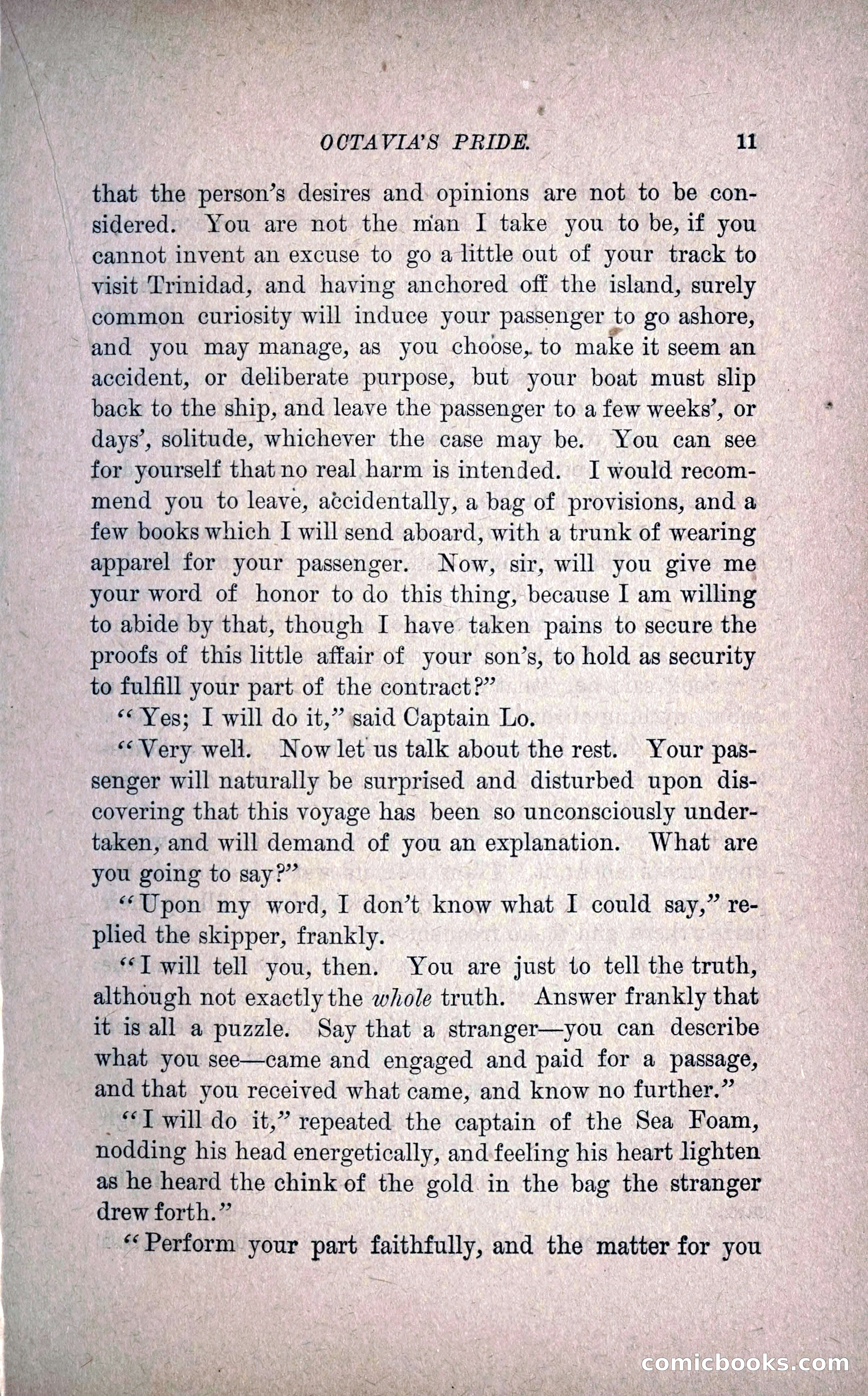 Octavia's Pride; or, The Missing Witness — page 21 of 284
