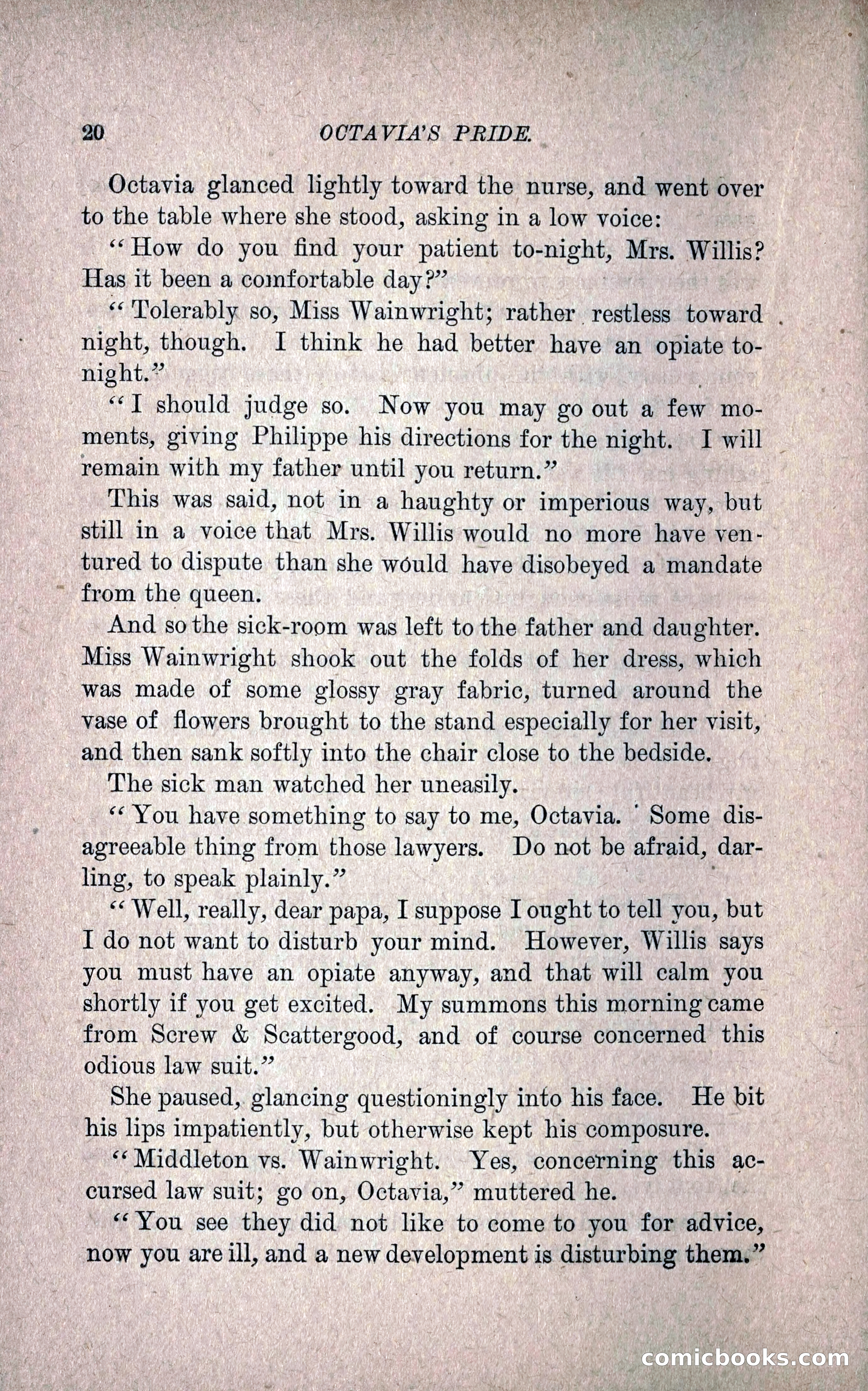 Octavia's Pride; or, The Missing Witness — page 30 of 284