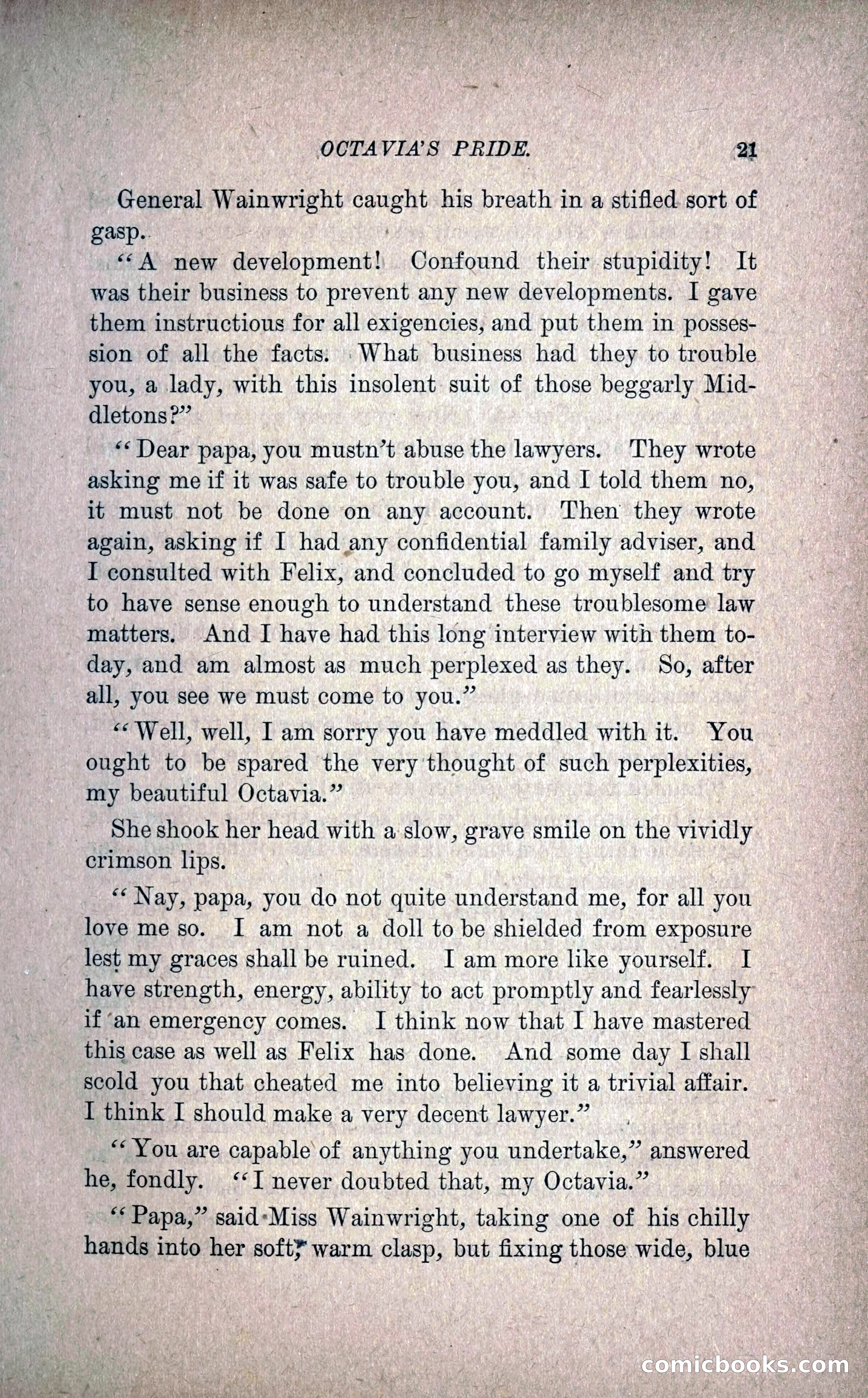 Octavia's Pride; or, The Missing Witness — page 31 of 284