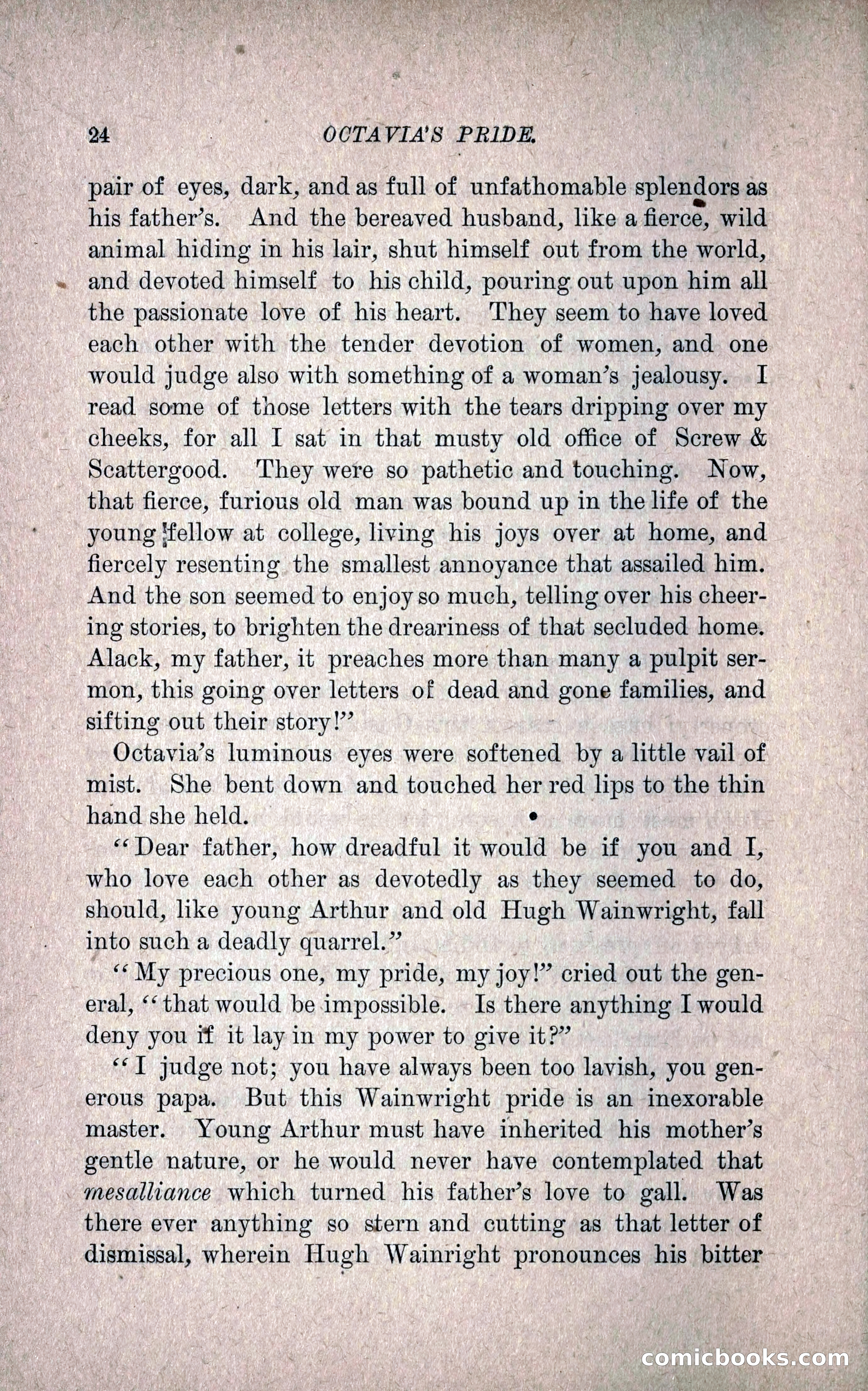 Octavia's Pride; or, The Missing Witness — page 34 of 284