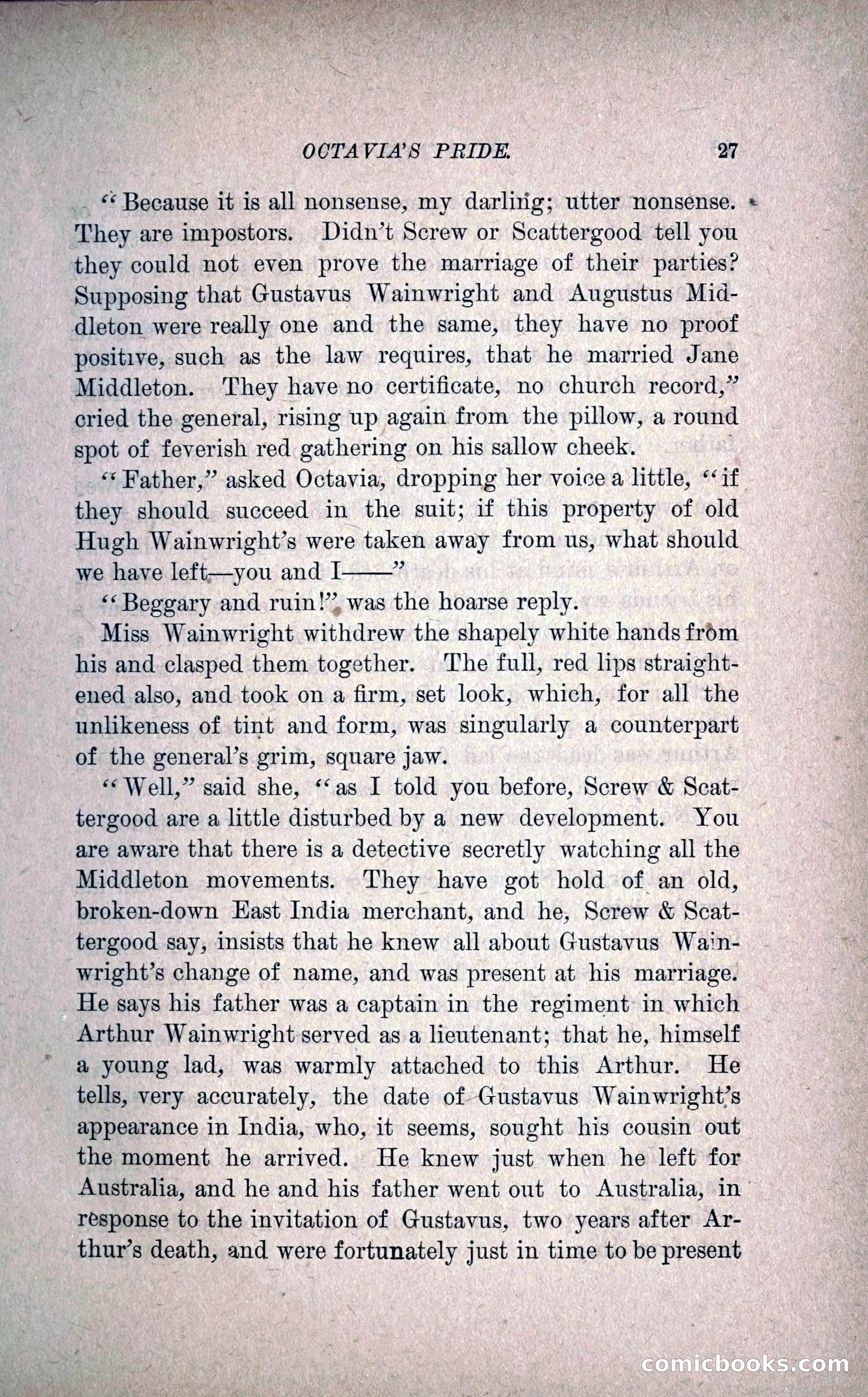 Octavia's Pride; or, The Missing Witness — page 37 of 284