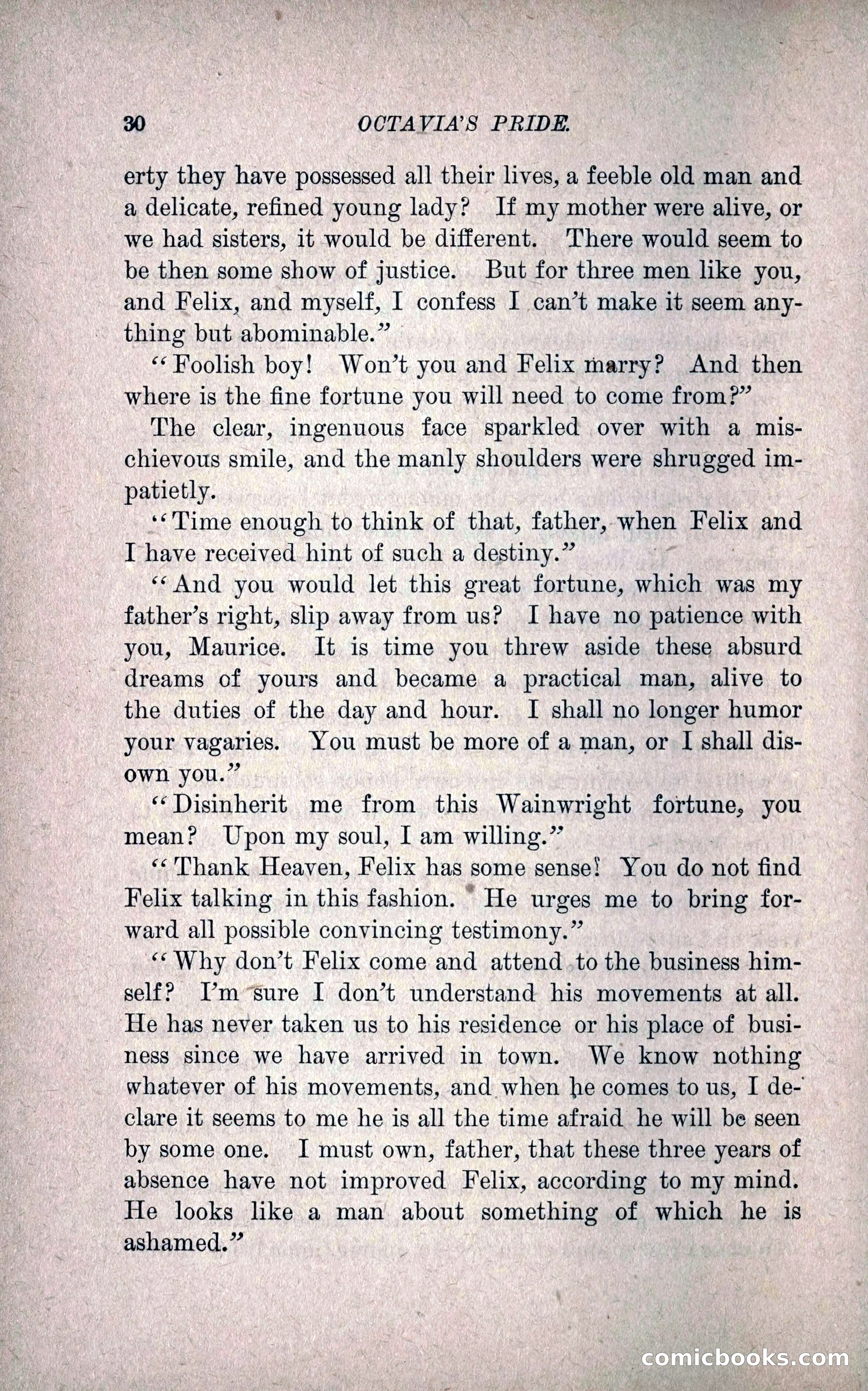 Octavia's Pride; or, The Missing Witness — page 40 of 284