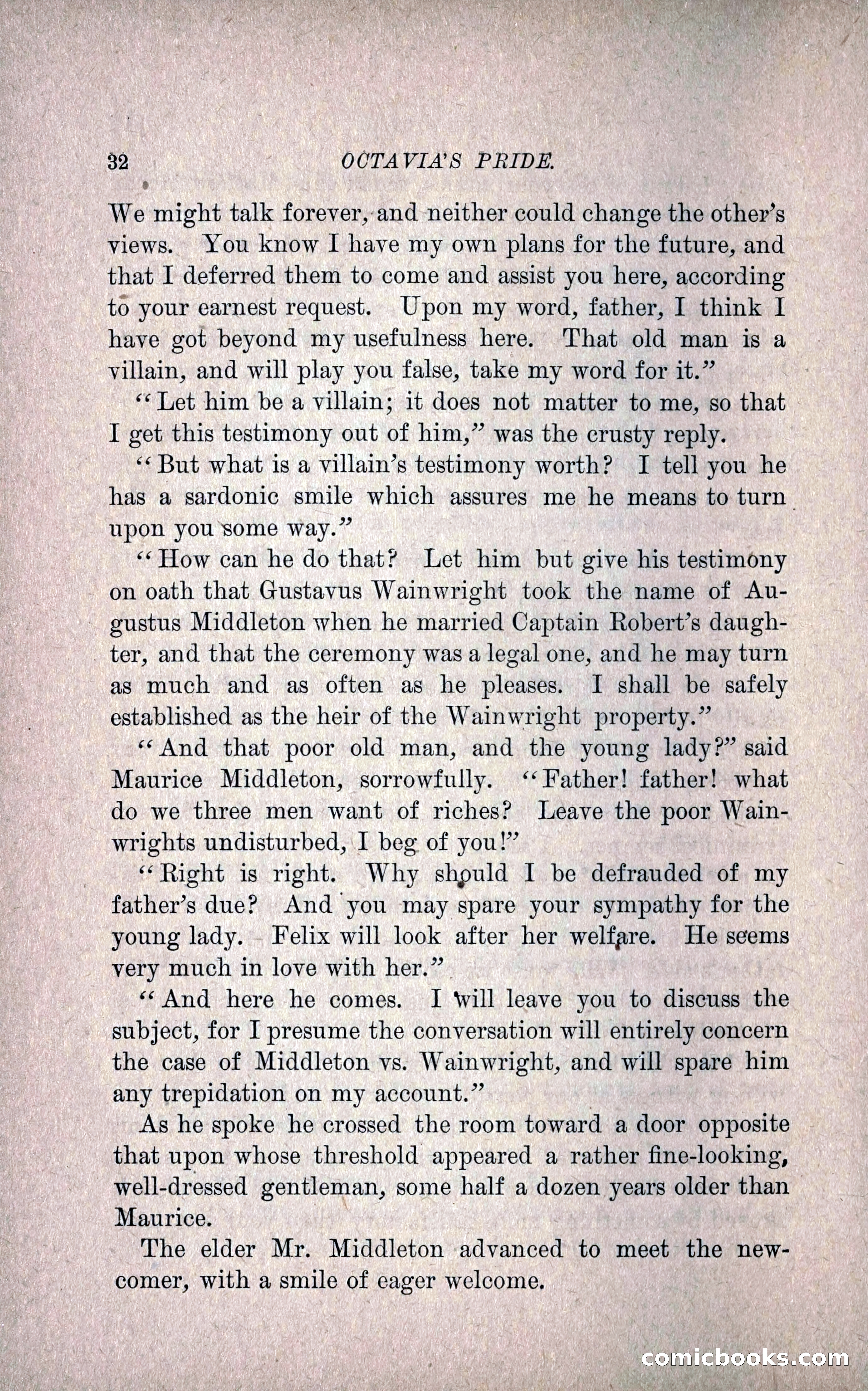 Octavia's Pride; or, The Missing Witness — page 42 of 284