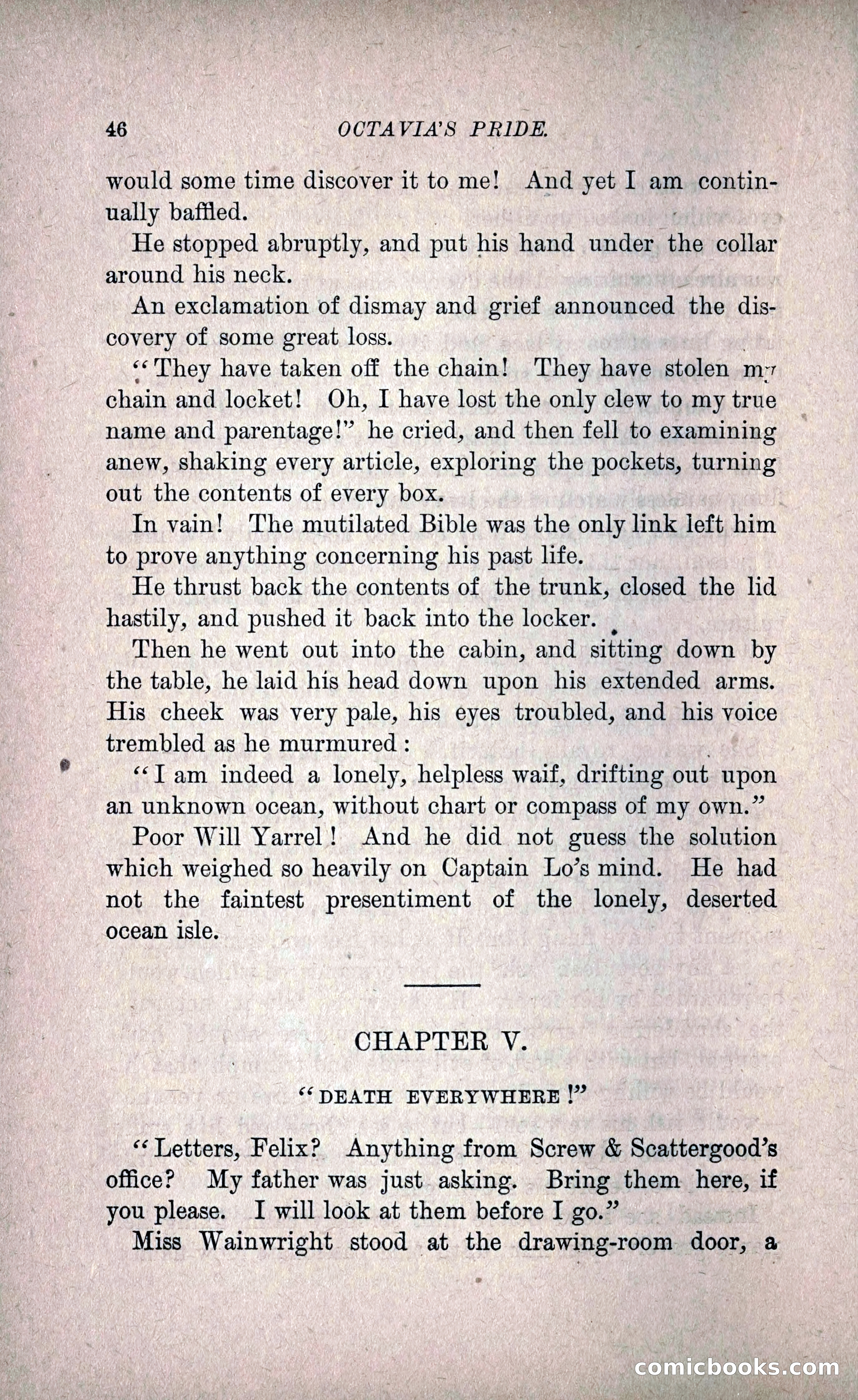 Octavia's Pride; or, The Missing Witness — page 56 of 284