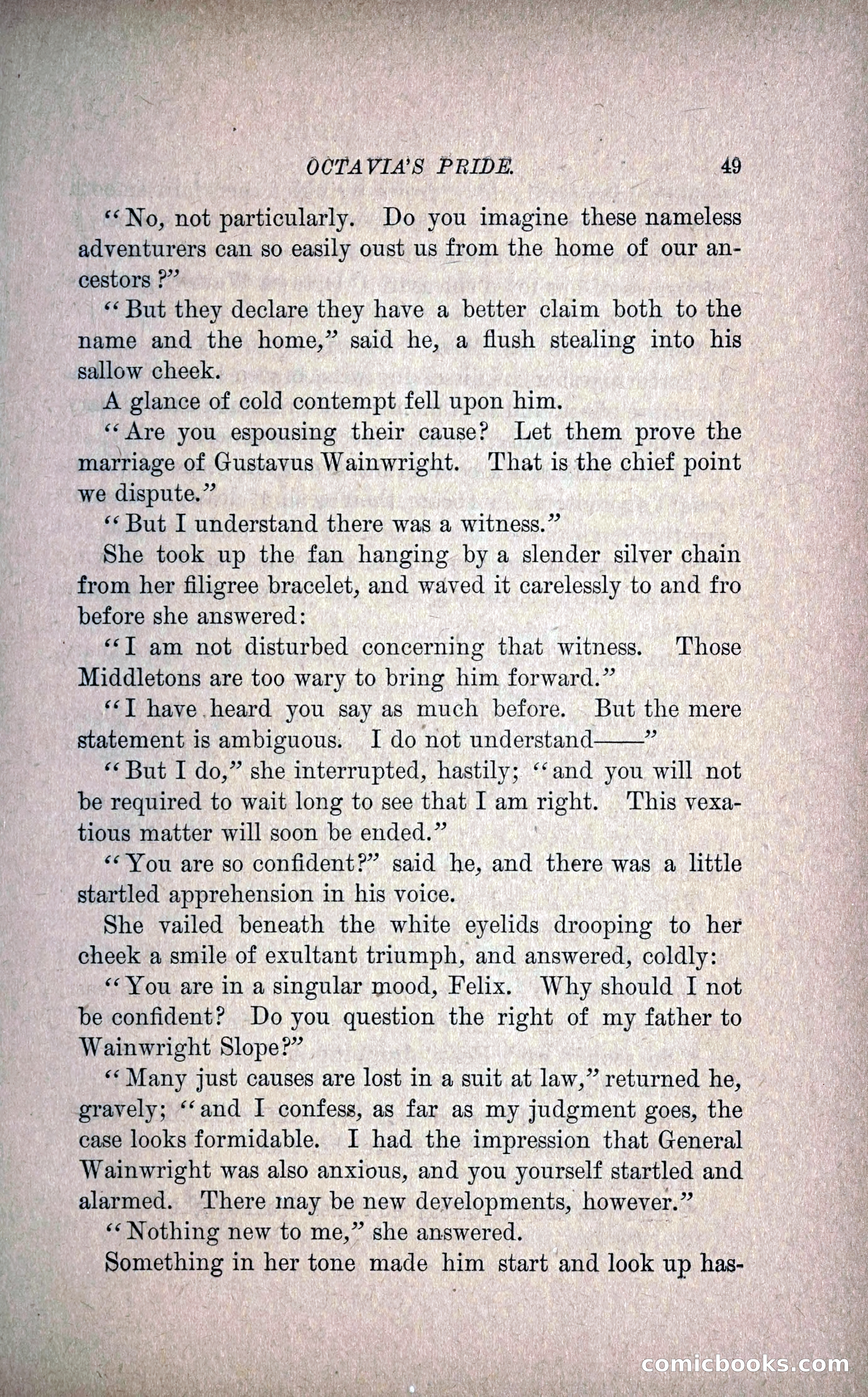 Octavia's Pride; or, The Missing Witness — page 59 of 284