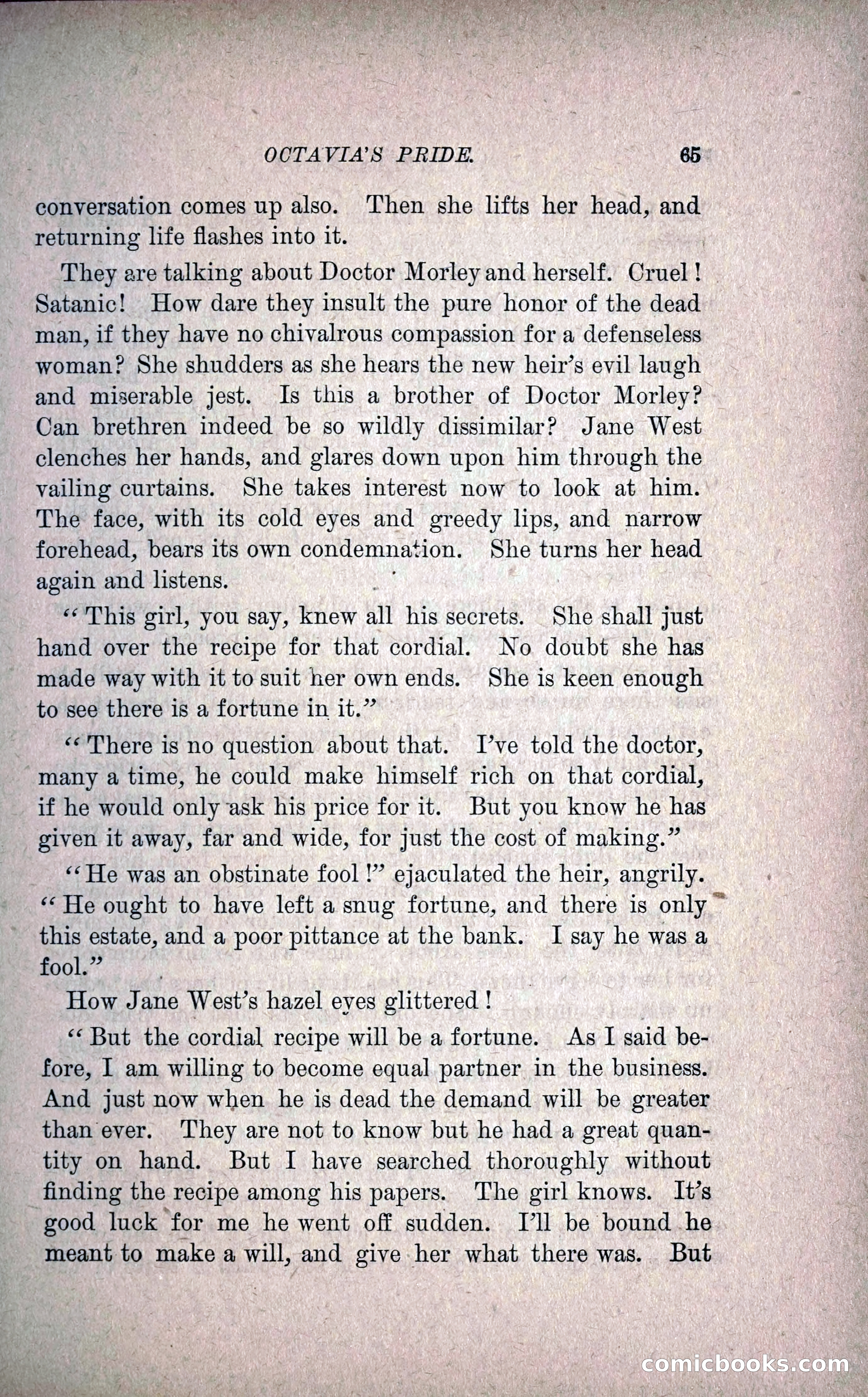 Octavia's Pride; or, The Missing Witness — page 75 of 284