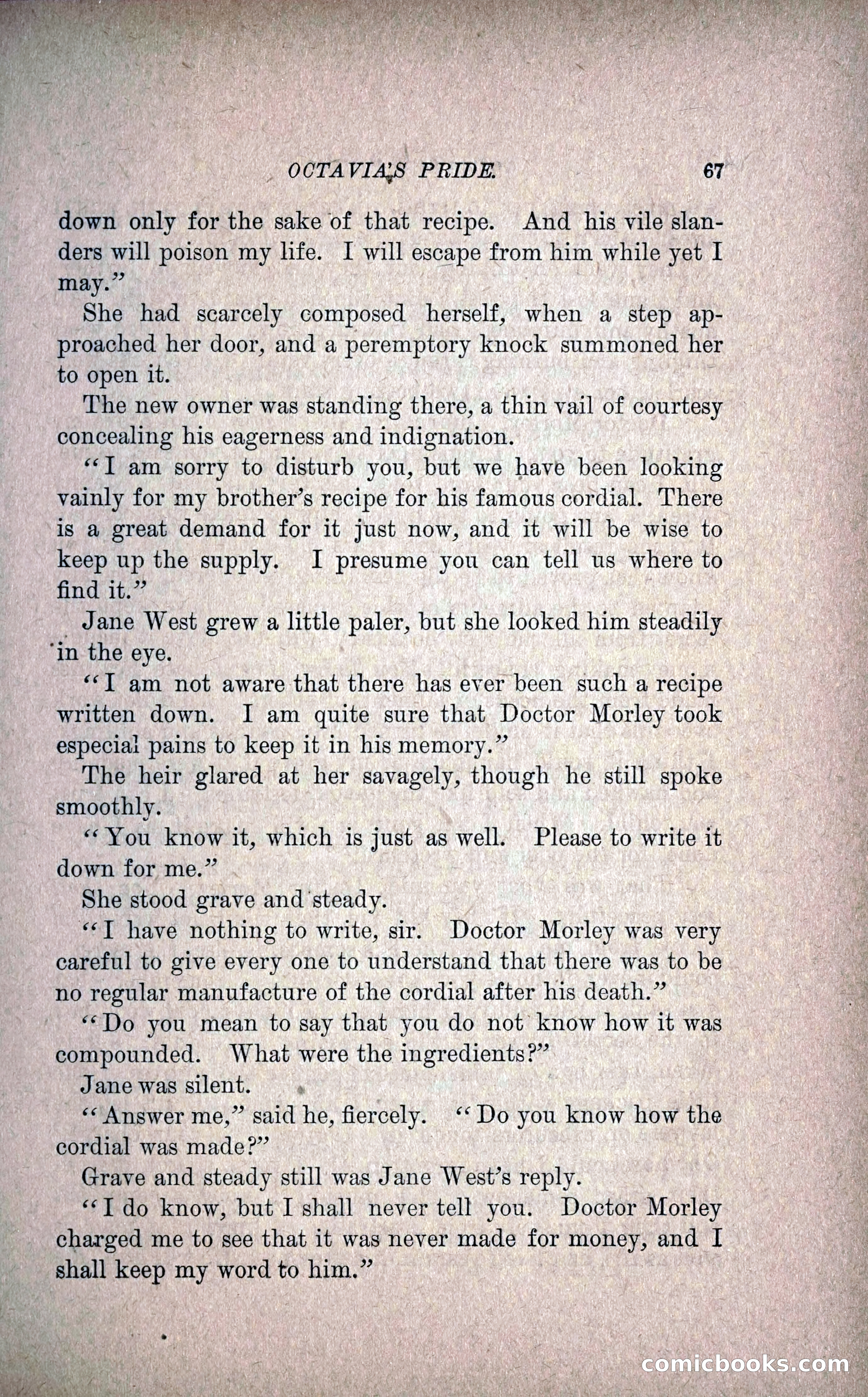 Octavia's Pride; or, The Missing Witness — page 77 of 284