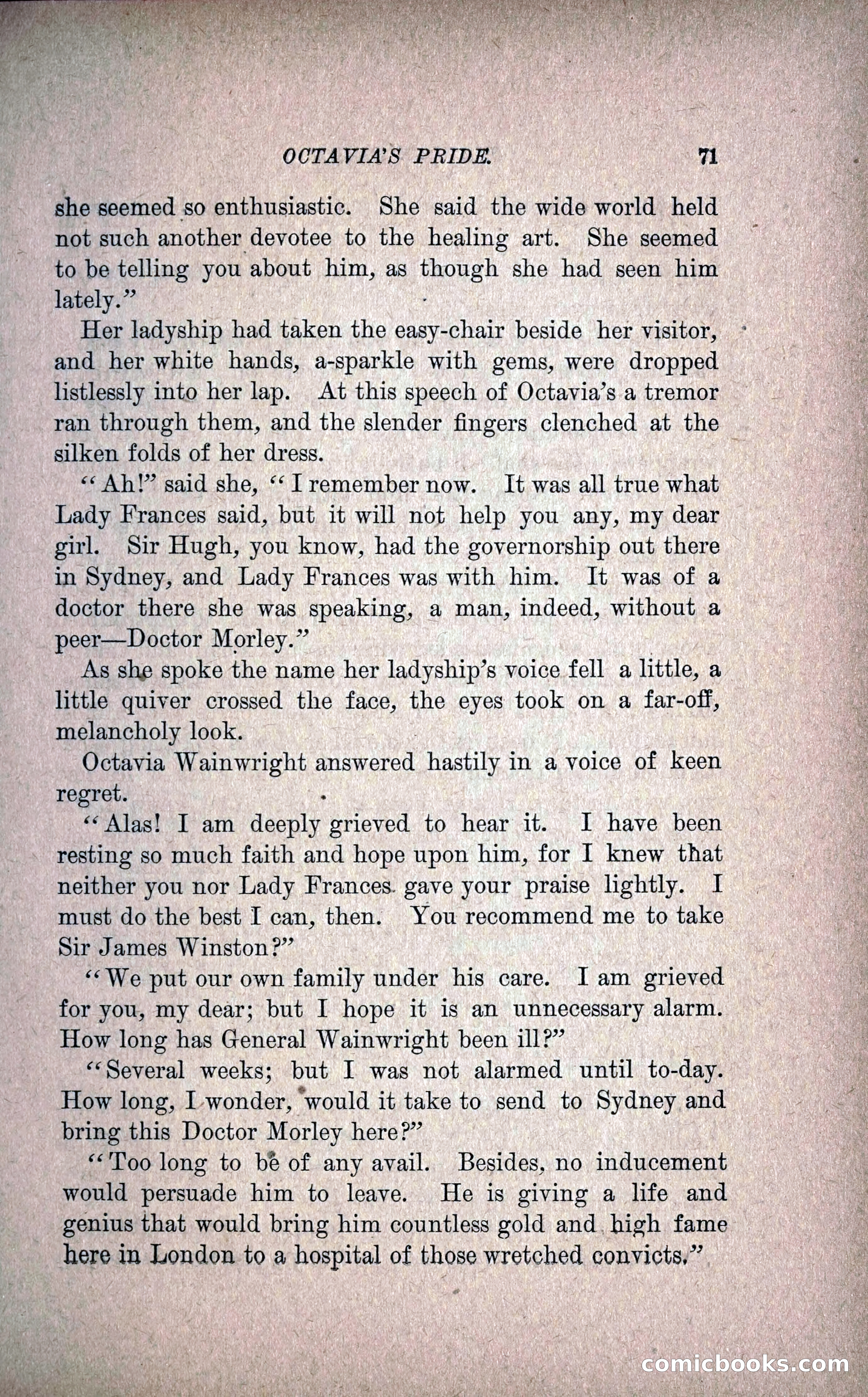 Octavia's Pride; or, The Missing Witness — page 81 of 284
