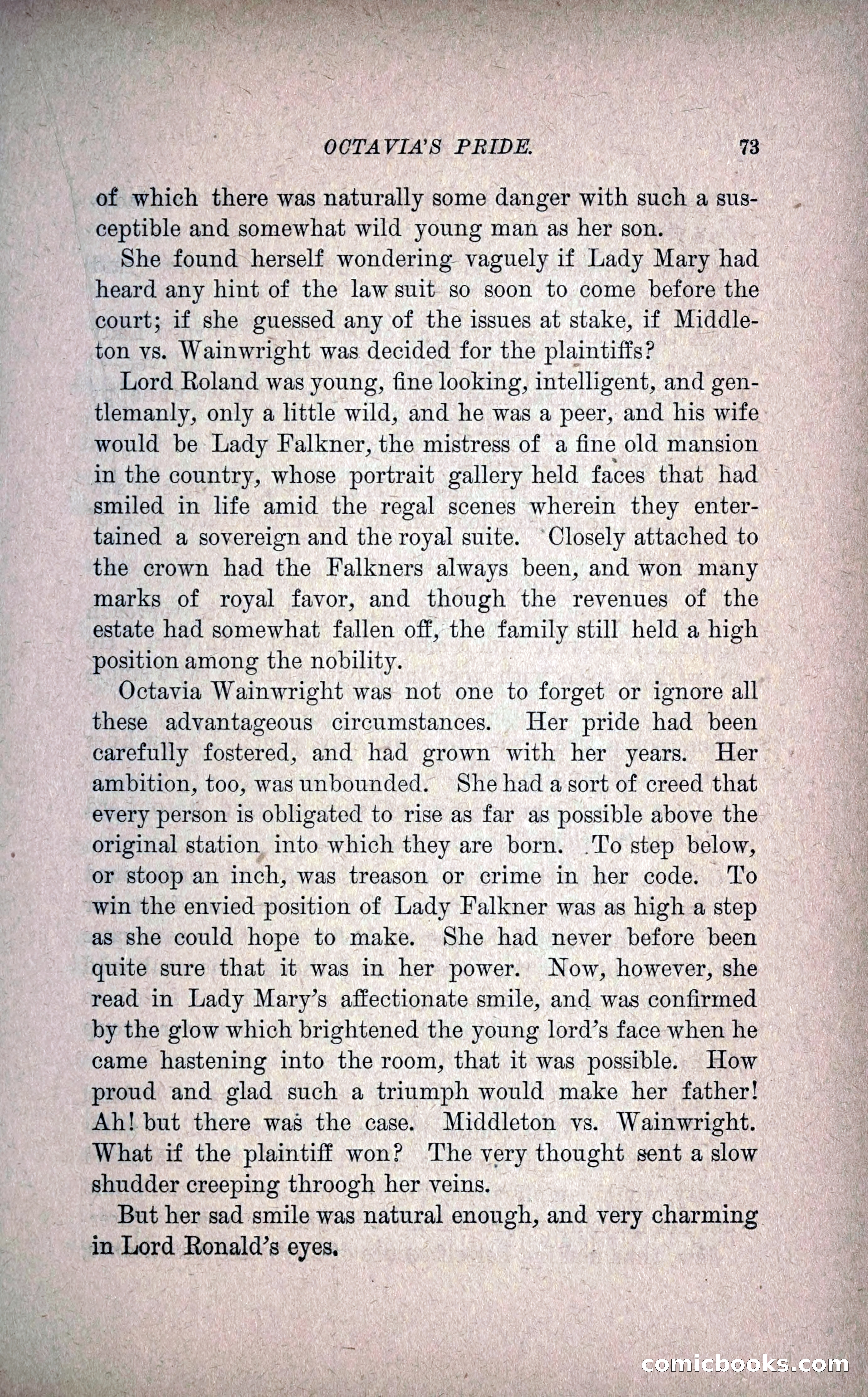 Octavia's Pride; or, The Missing Witness — page 83 of 284