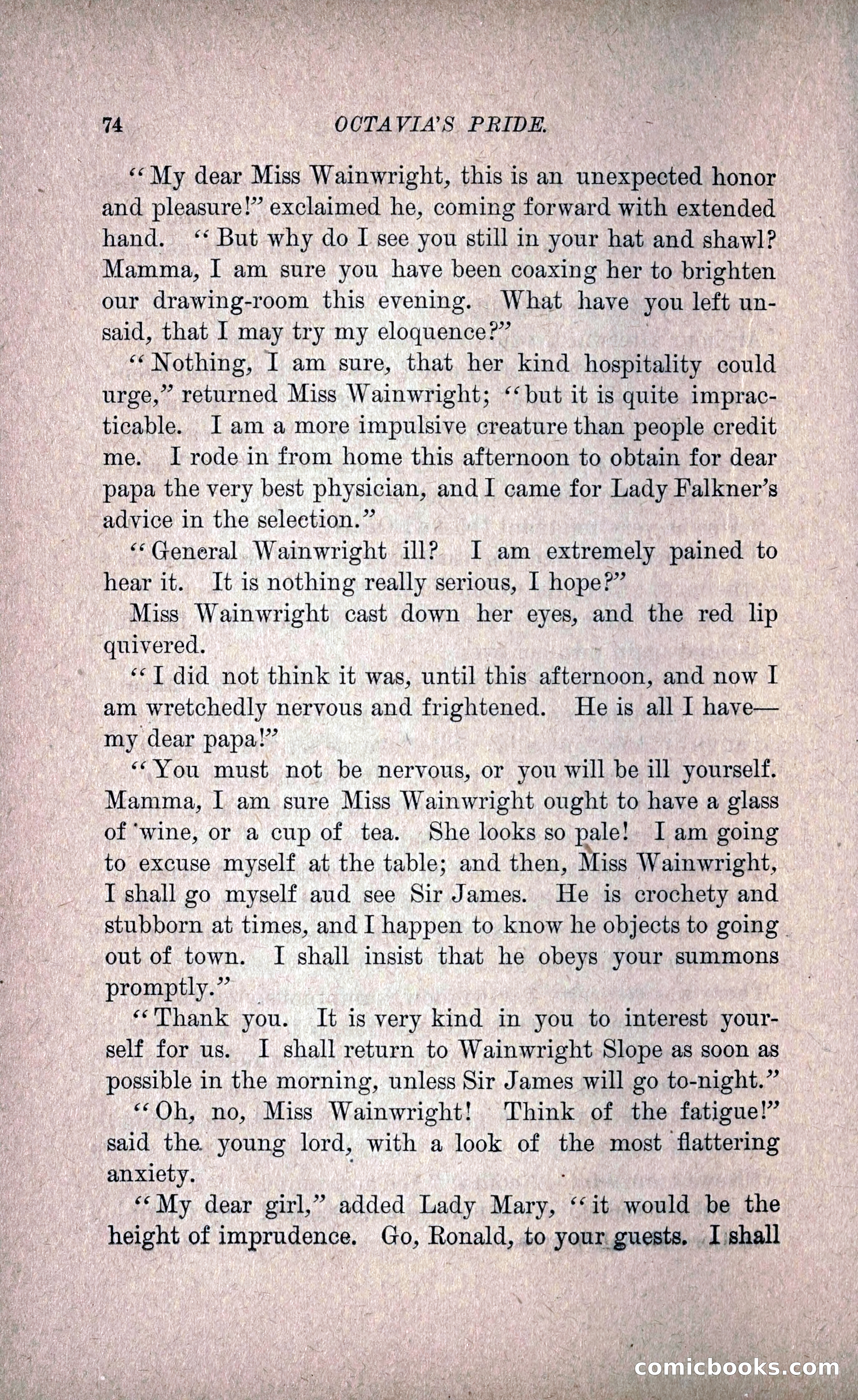 Octavia's Pride; or, The Missing Witness — page 84 of 284