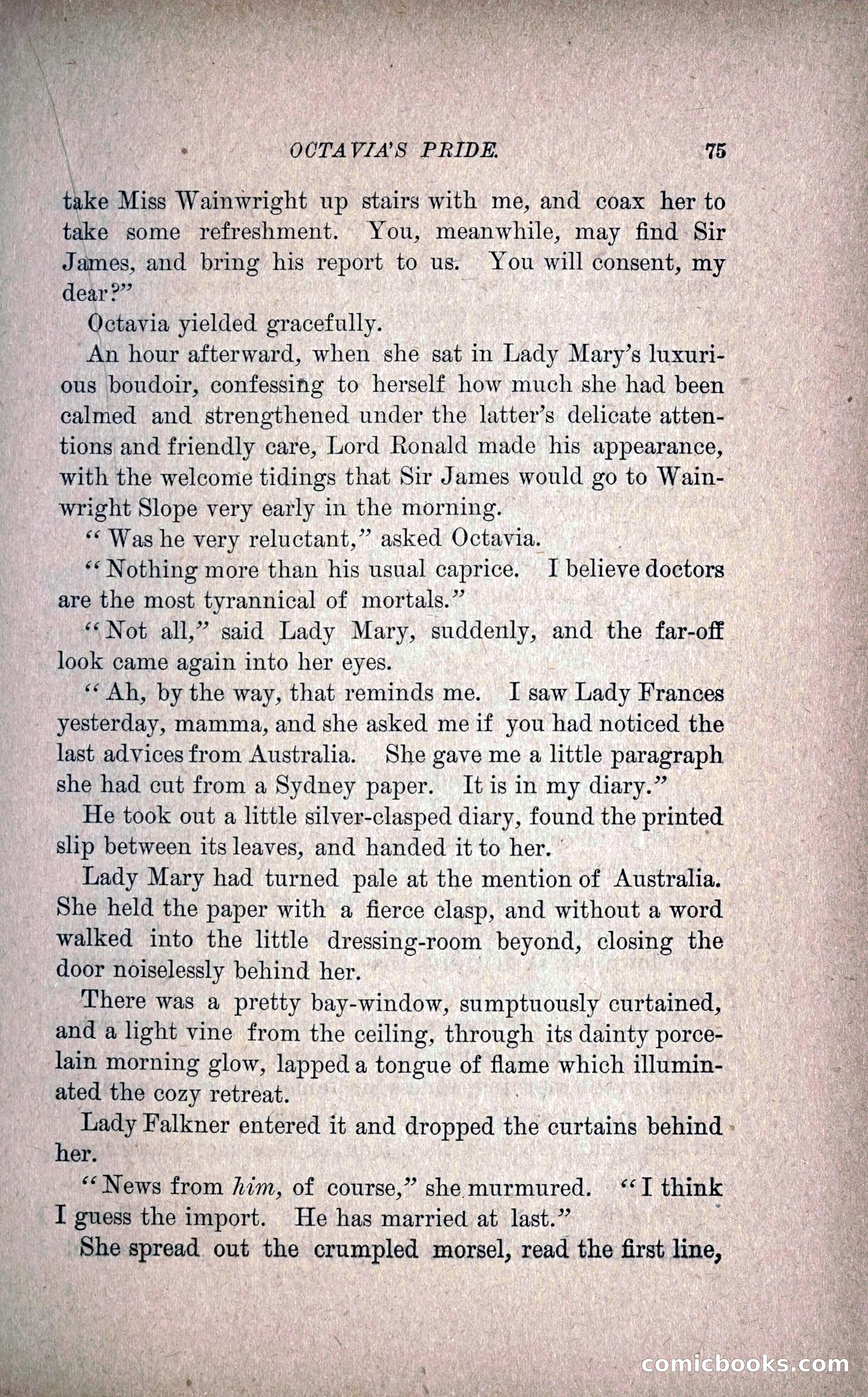 Octavia's Pride; or, The Missing Witness — page 85 of 284