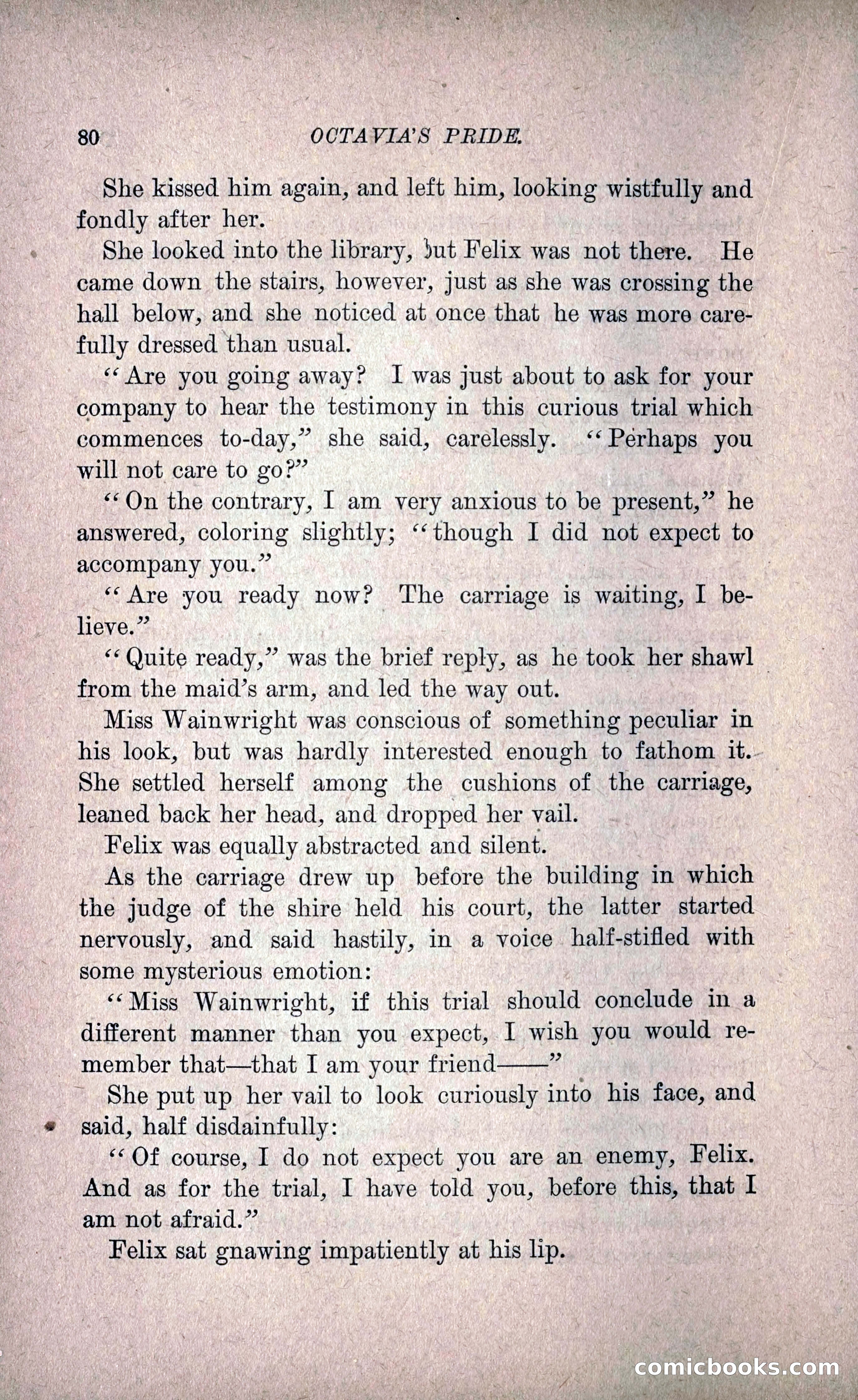 Octavia's Pride; or, The Missing Witness — page 90 of 284