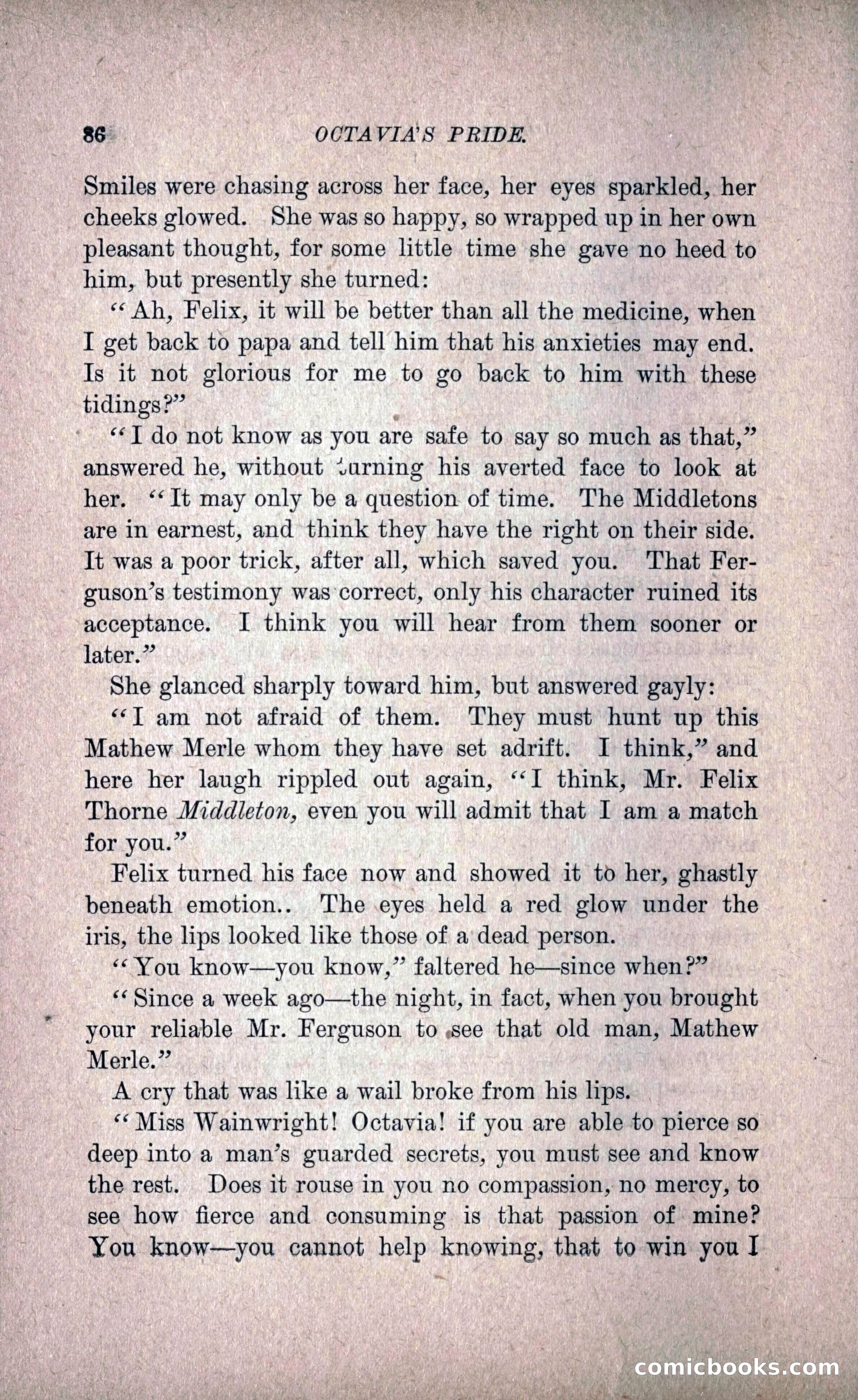 Octavia's Pride; or, The Missing Witness — page 96 of 284