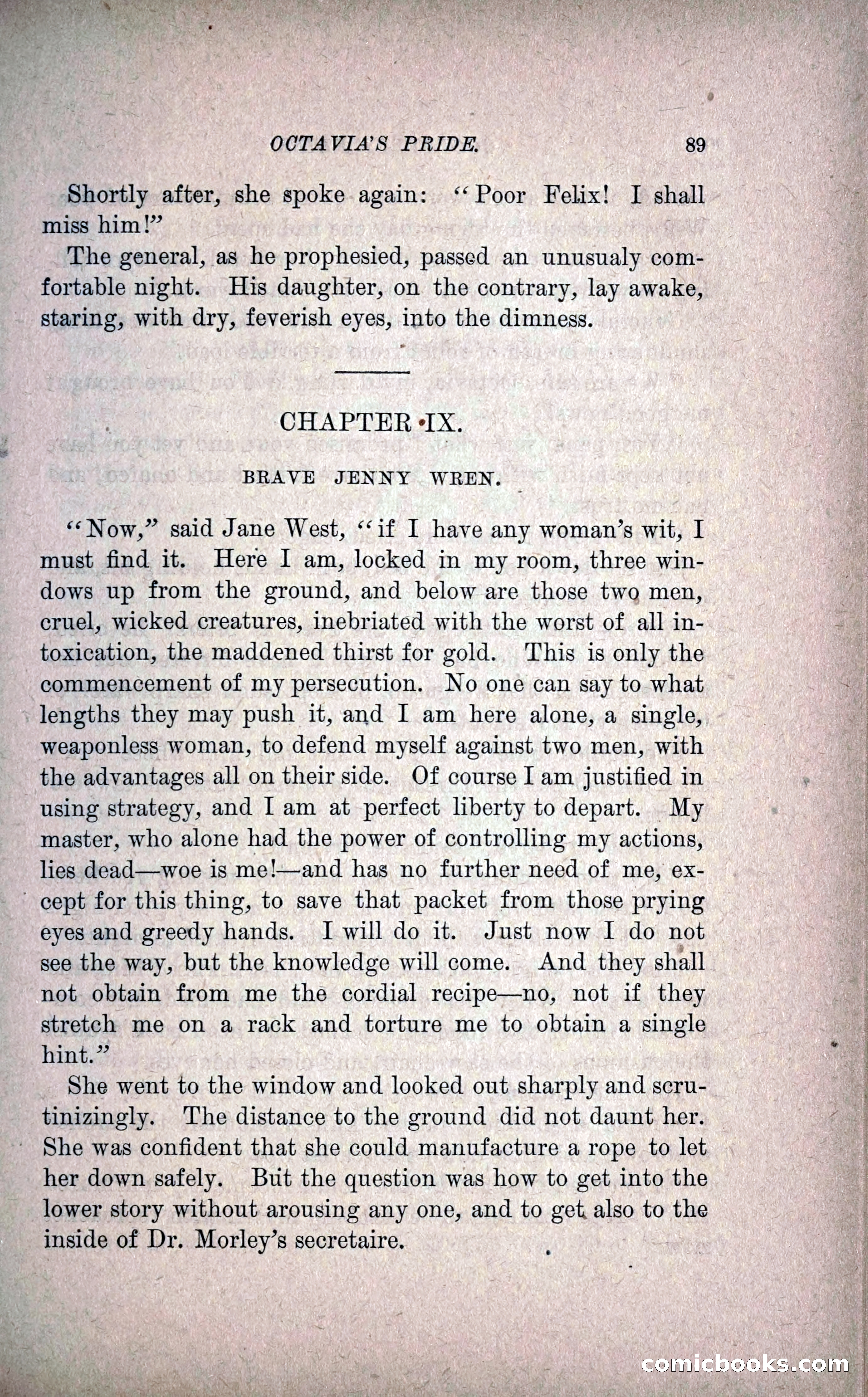 Octavia's Pride; or, The Missing Witness — page 99 of 284