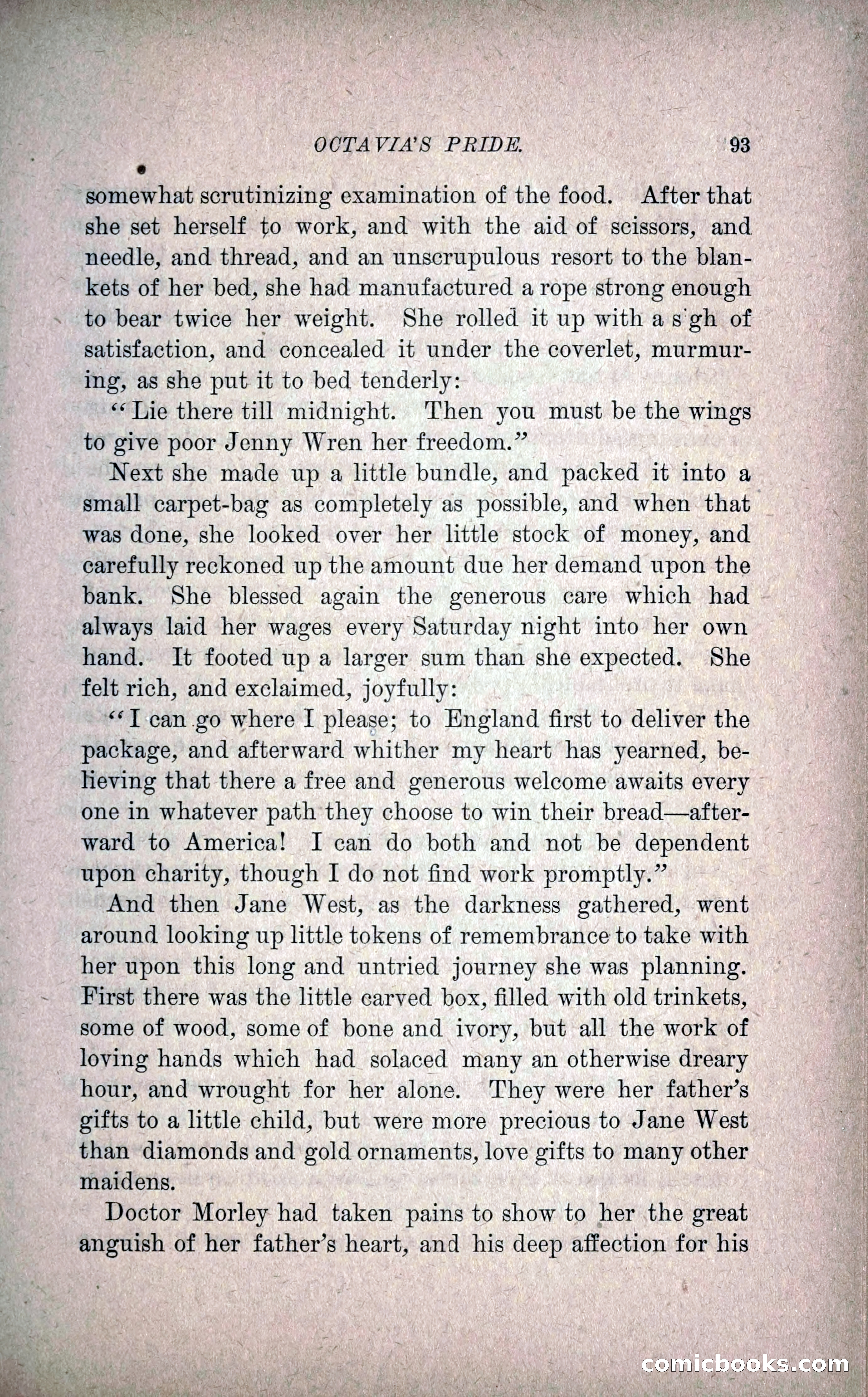 Octavia's Pride; or, The Missing Witness — page 103 of 284