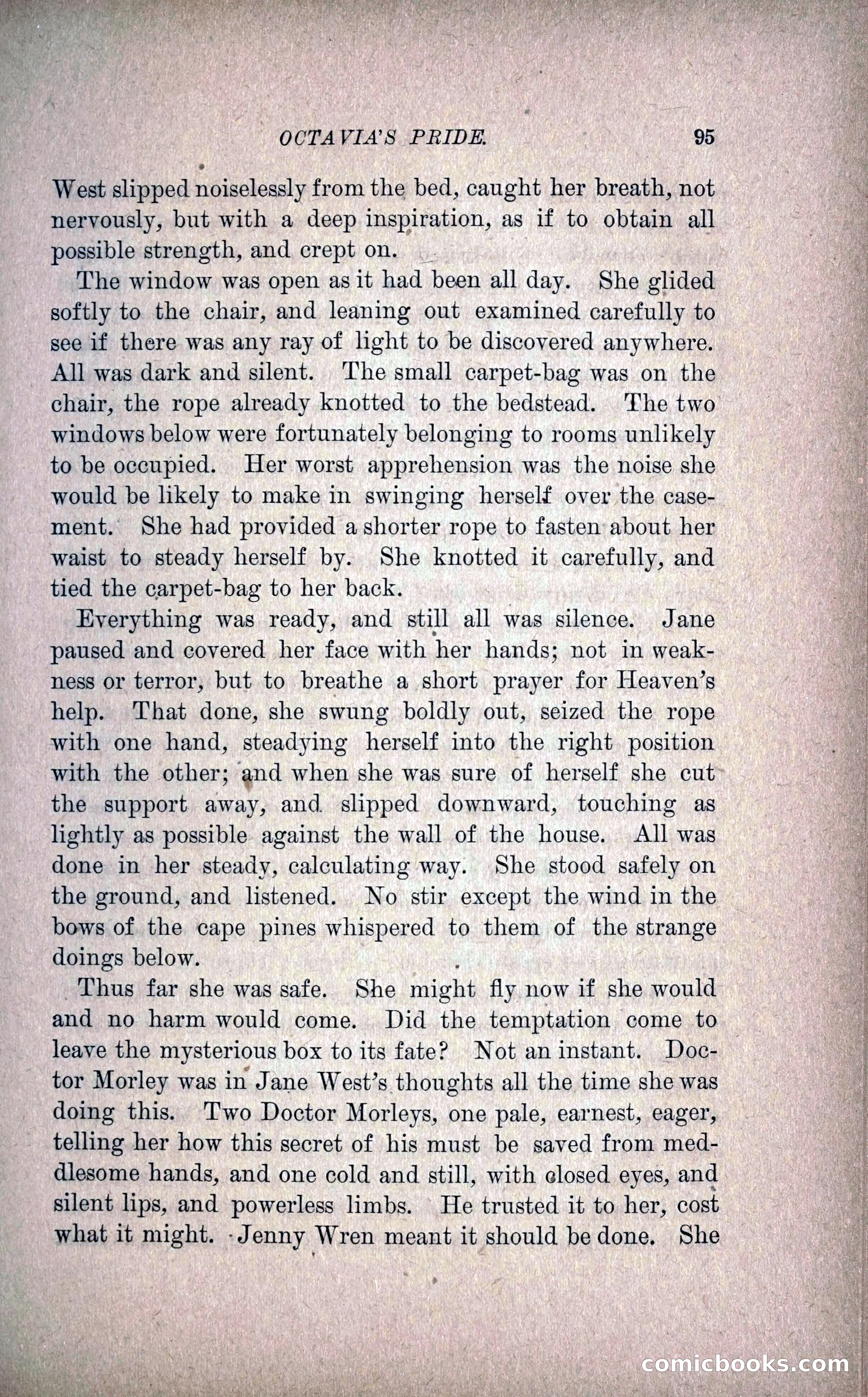 Octavia's Pride; or, The Missing Witness — page 105 of 284