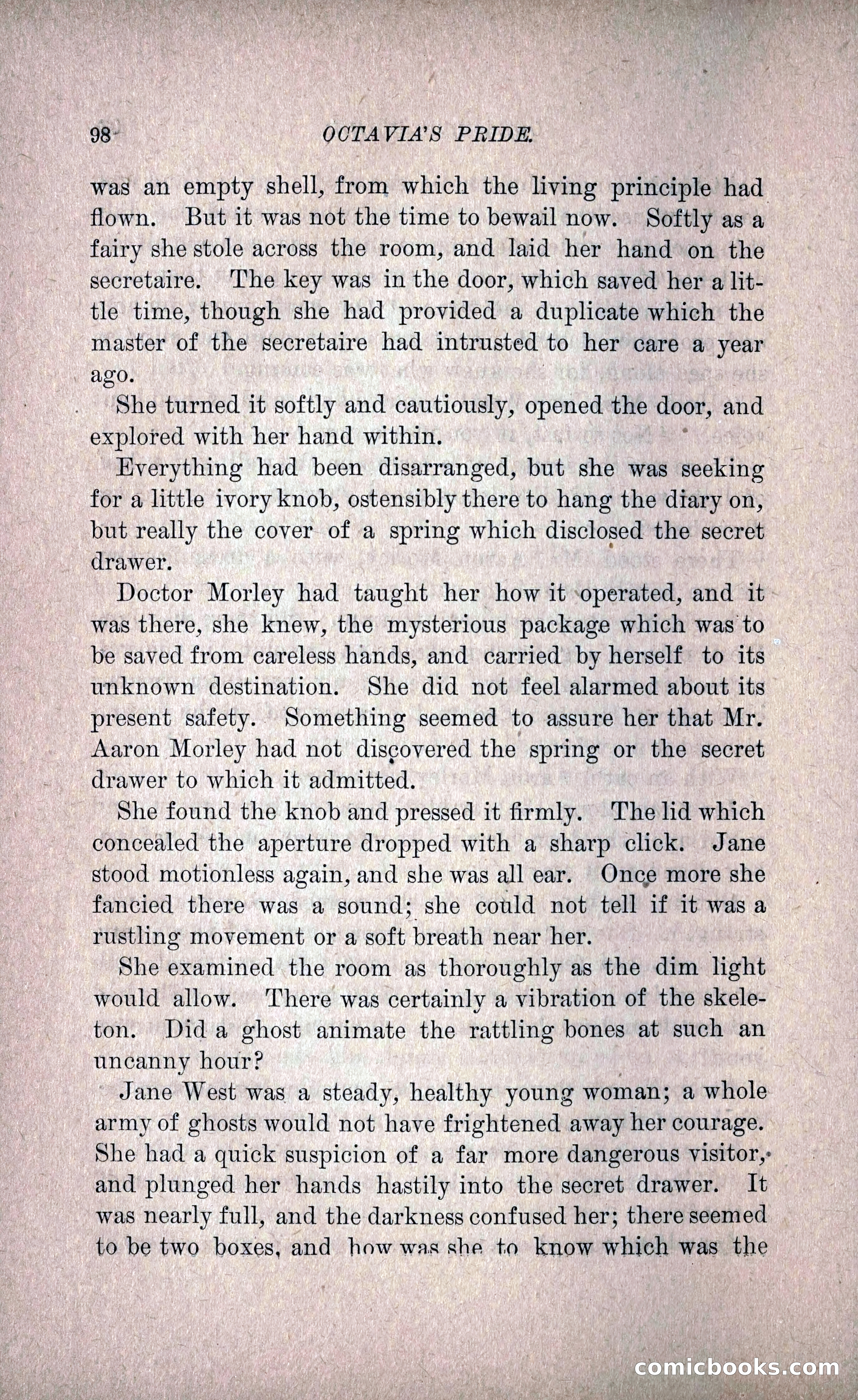 Octavia's Pride; or, The Missing Witness — page 108 of 284