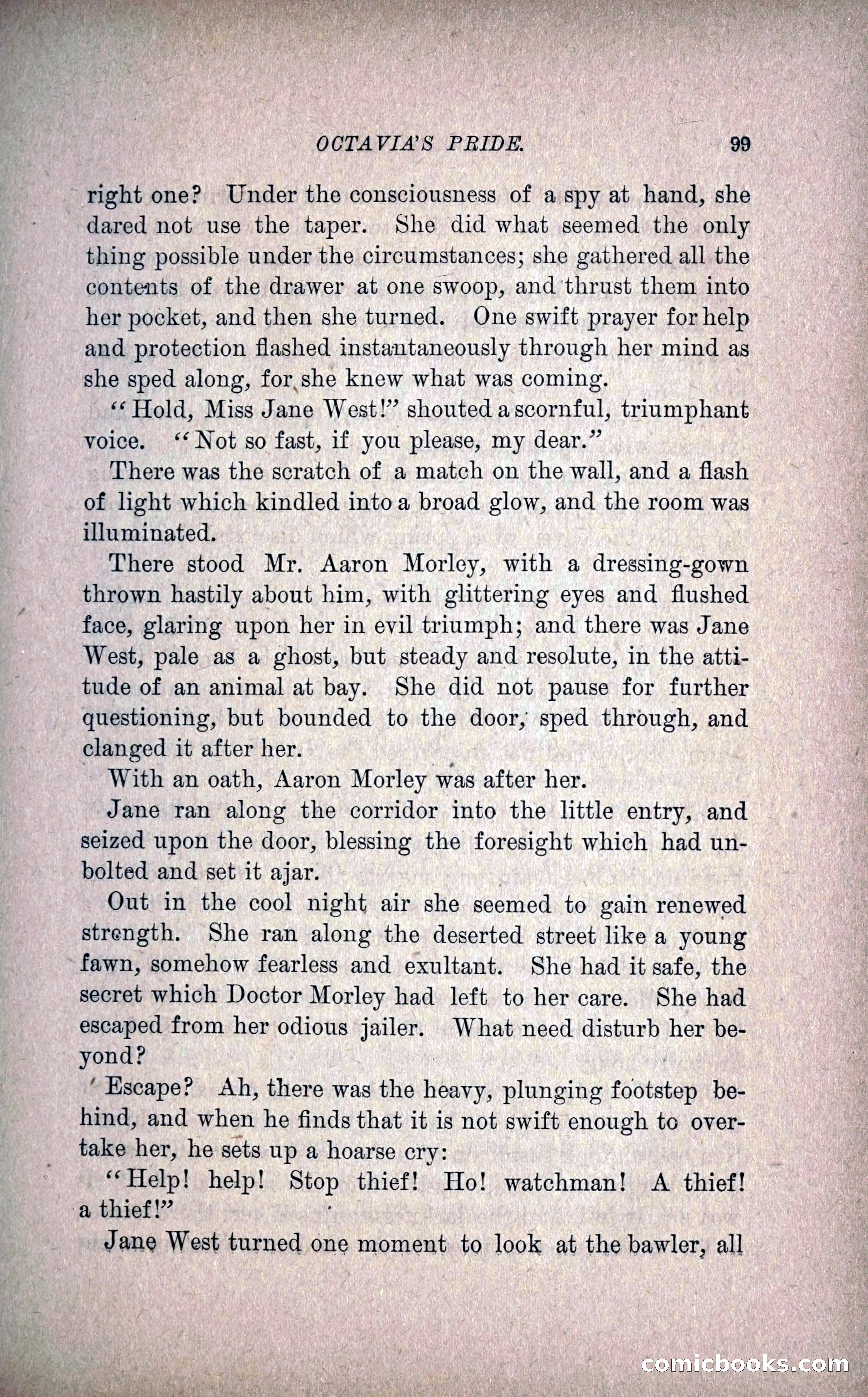 Octavia's Pride; or, The Missing Witness — page 109 of 284
