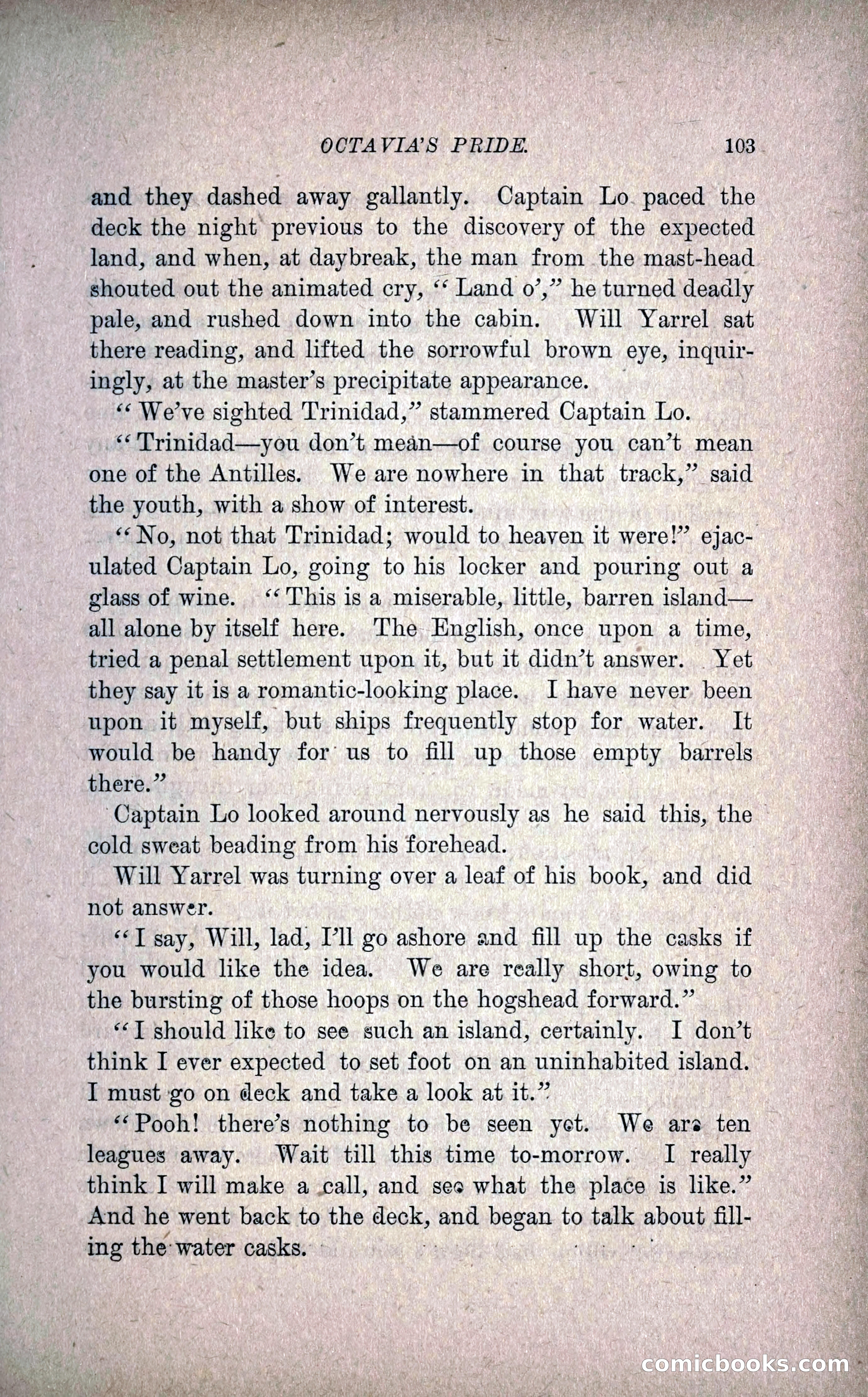 Octavia's Pride; or, The Missing Witness — page 113 of 284
