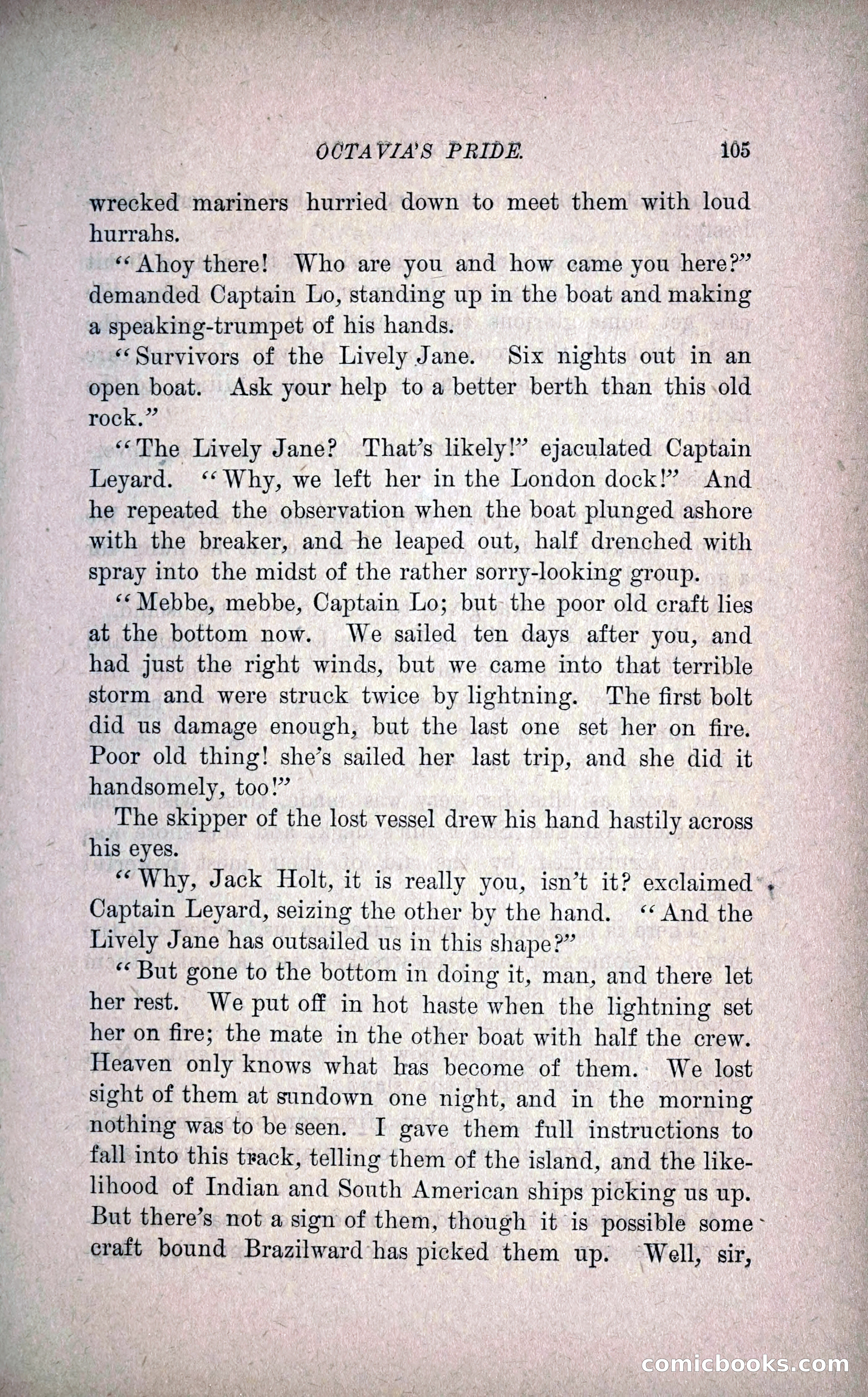 Octavia's Pride; or, The Missing Witness — page 115 of 284