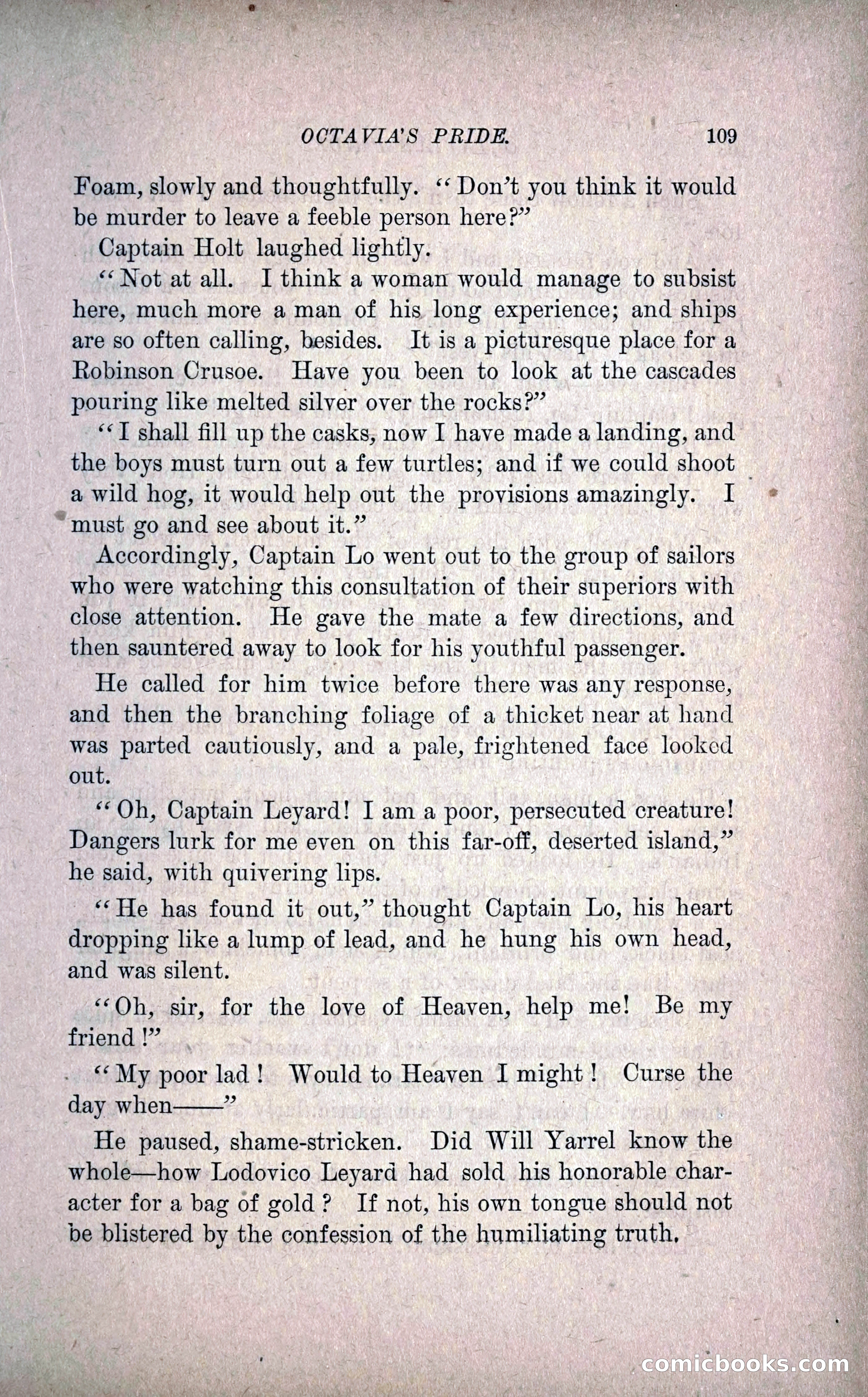 Octavia's Pride; or, The Missing Witness — page 119 of 284