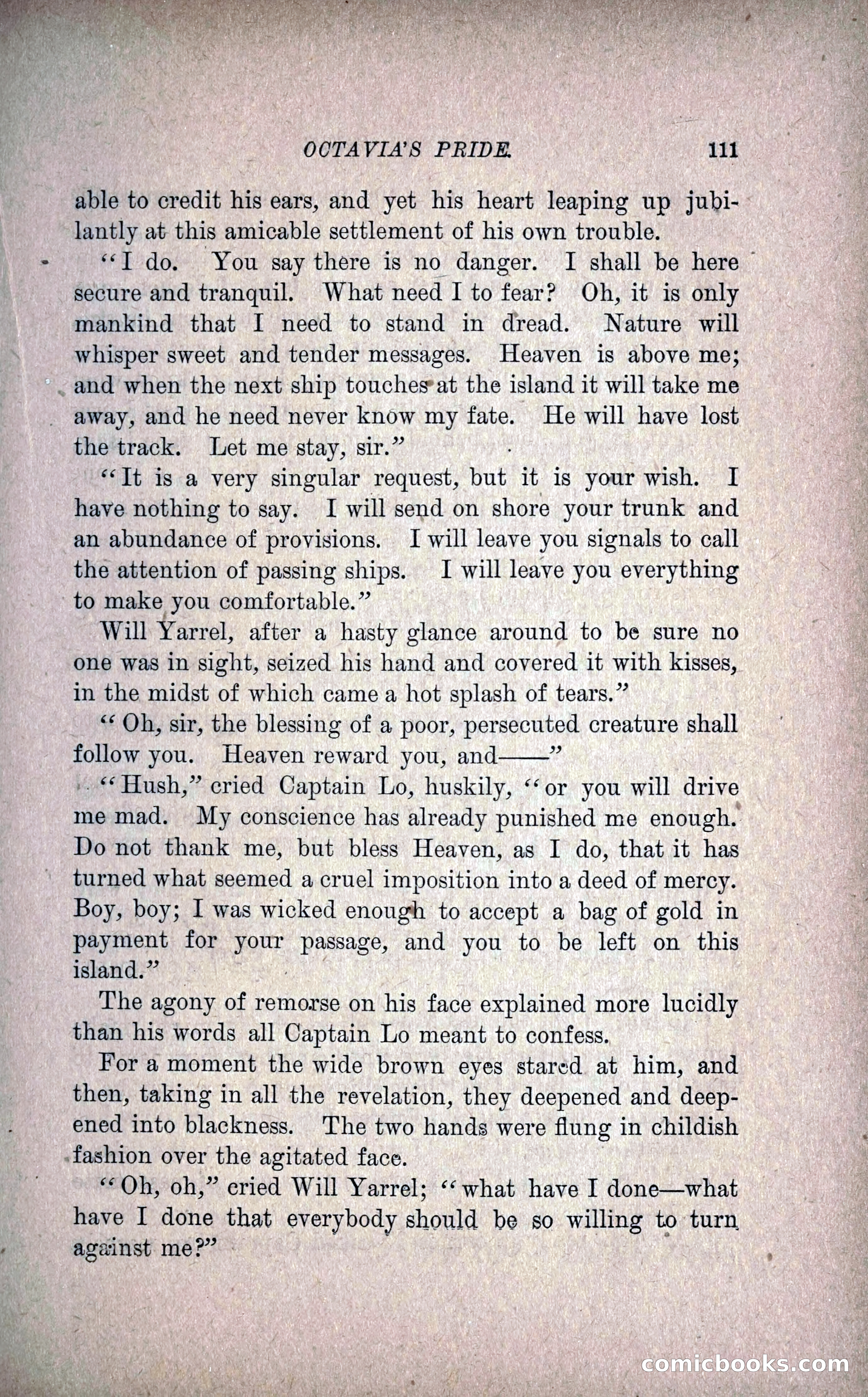 Octavia's Pride; or, The Missing Witness — page 121 of 284