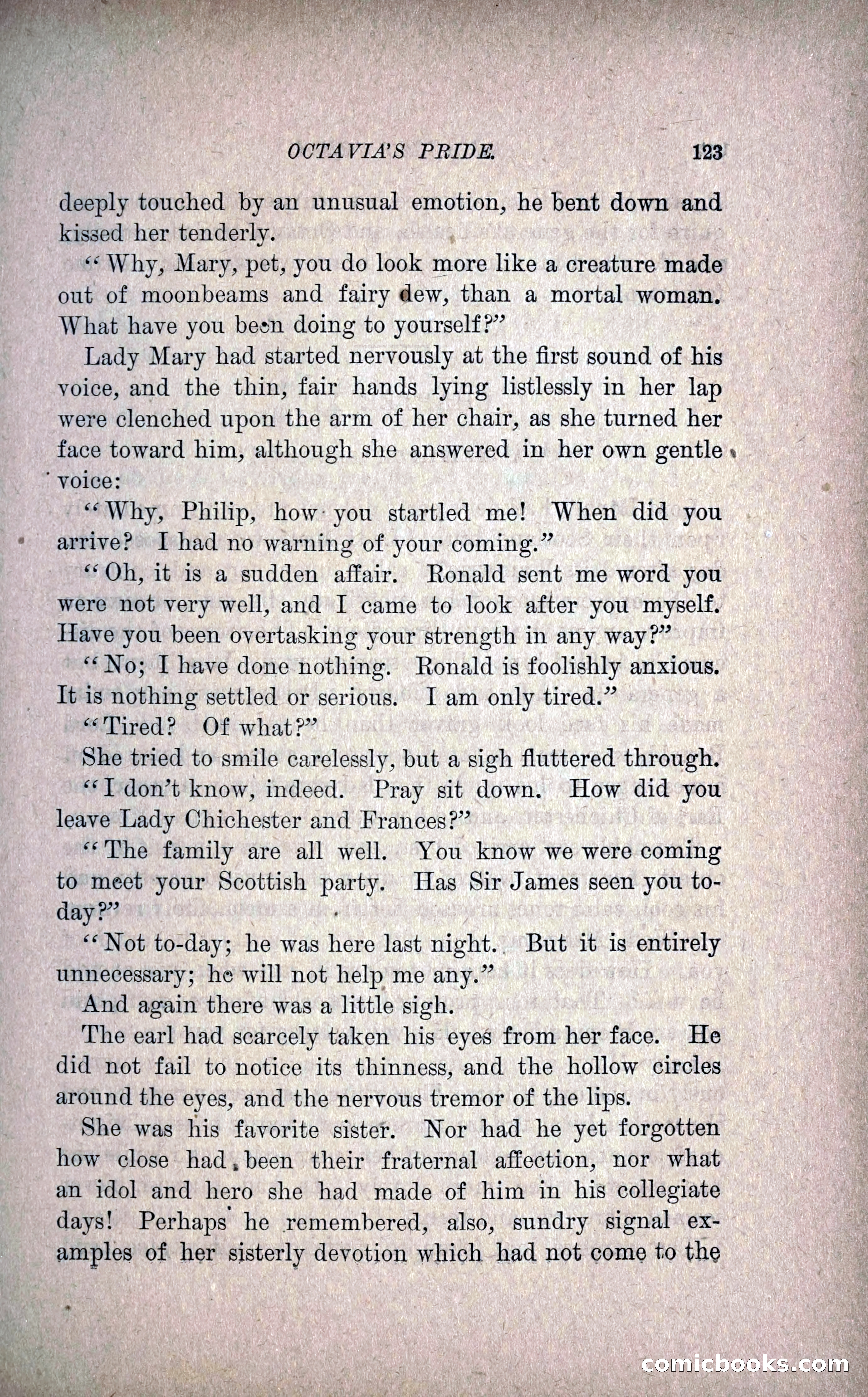 Octavia's Pride; or, The Missing Witness — page 133 of 284