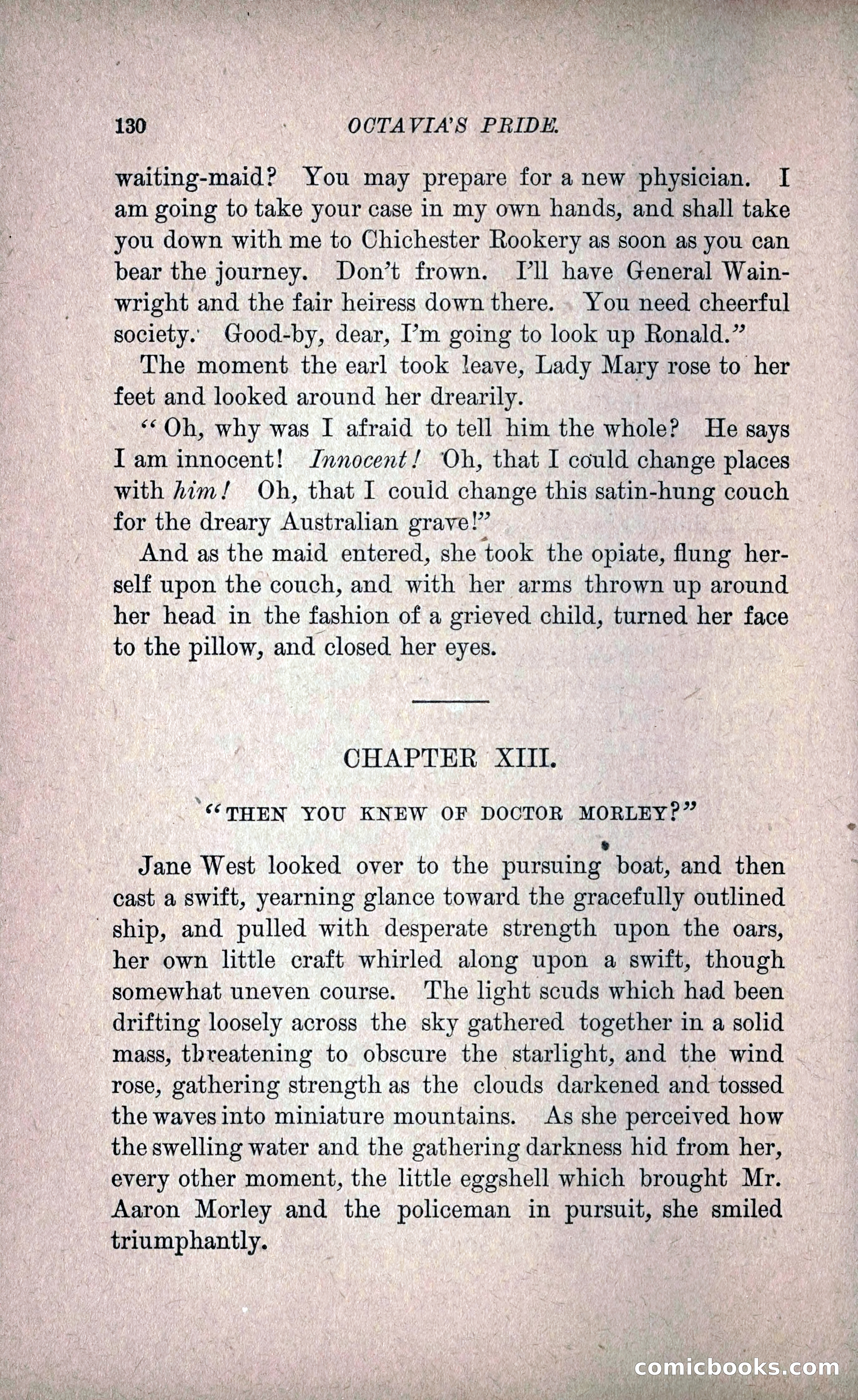 Octavia's Pride; or, The Missing Witness — page 140 of 284
