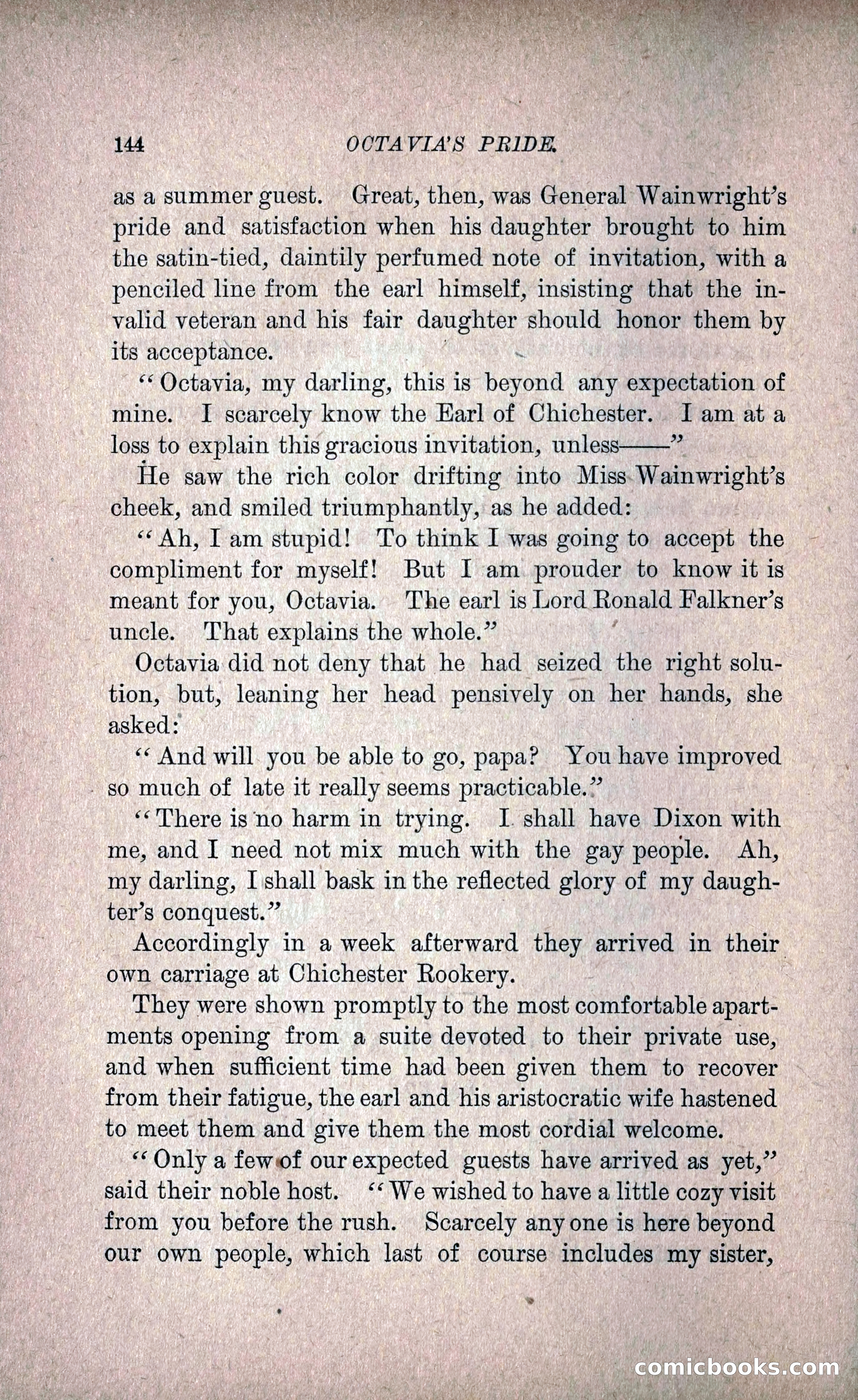 Octavia's Pride; or, The Missing Witness — page 154 of 284