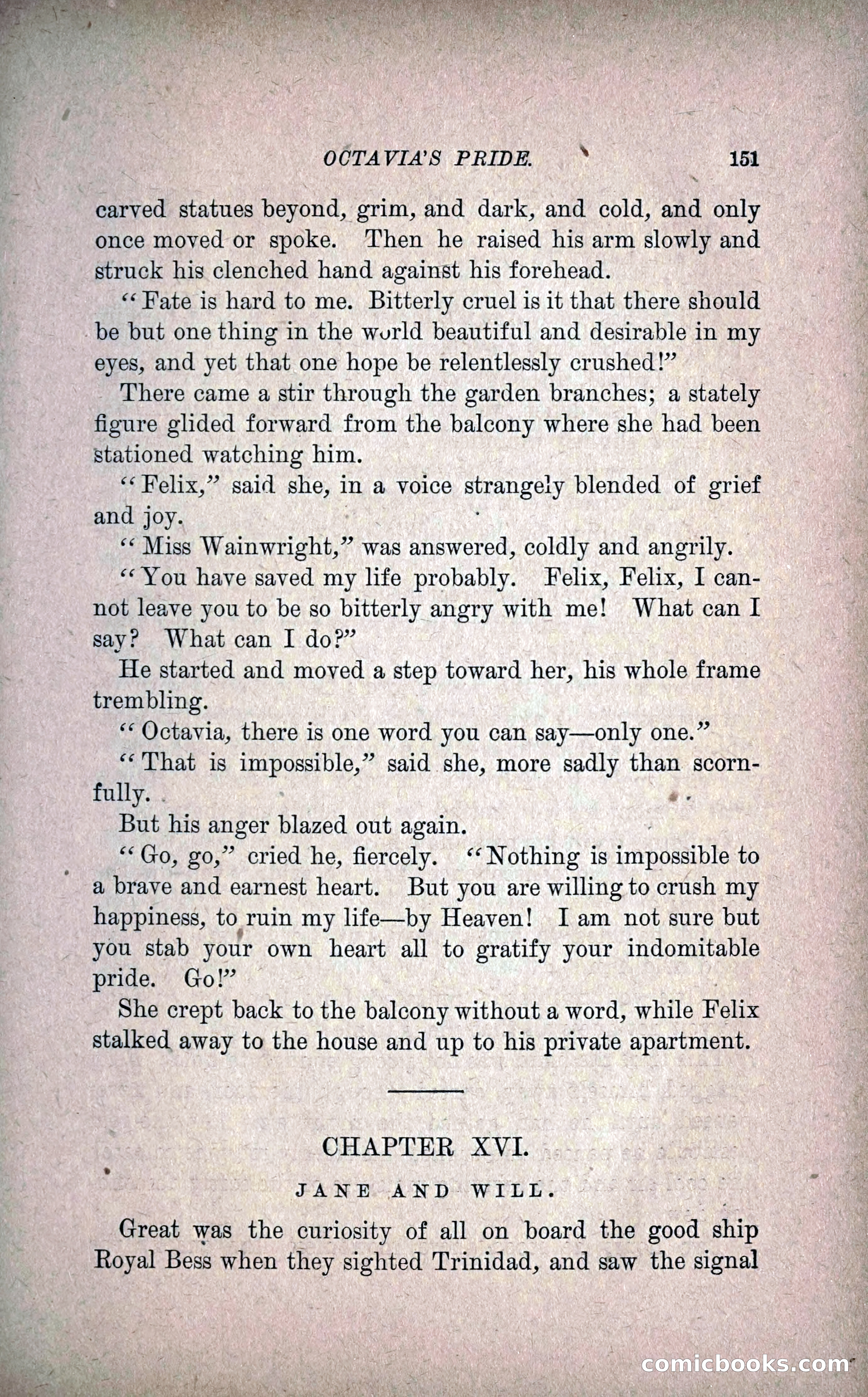 Octavia's Pride; or, The Missing Witness — page 161 of 284