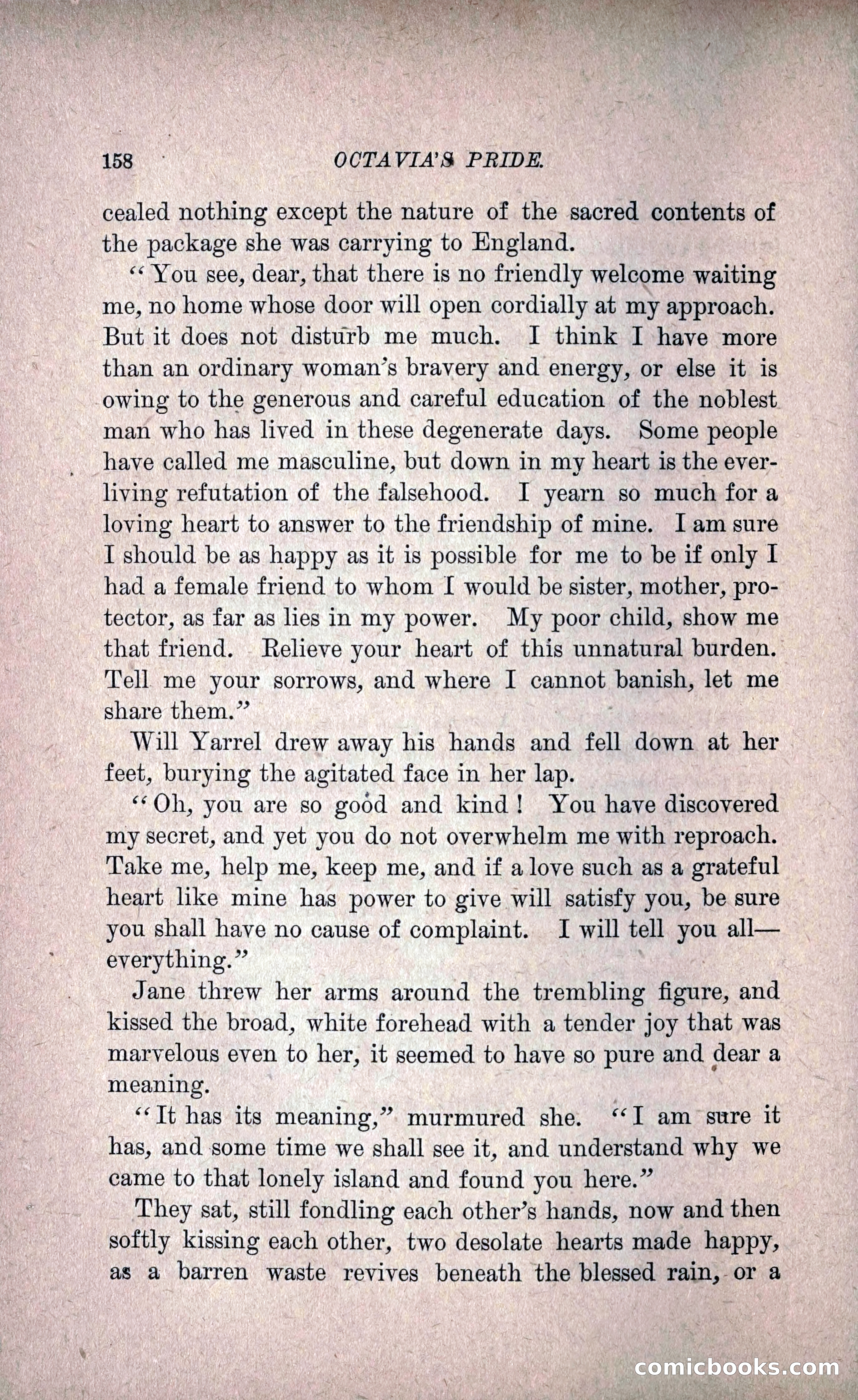 Octavia's Pride; or, The Missing Witness — page 168 of 284