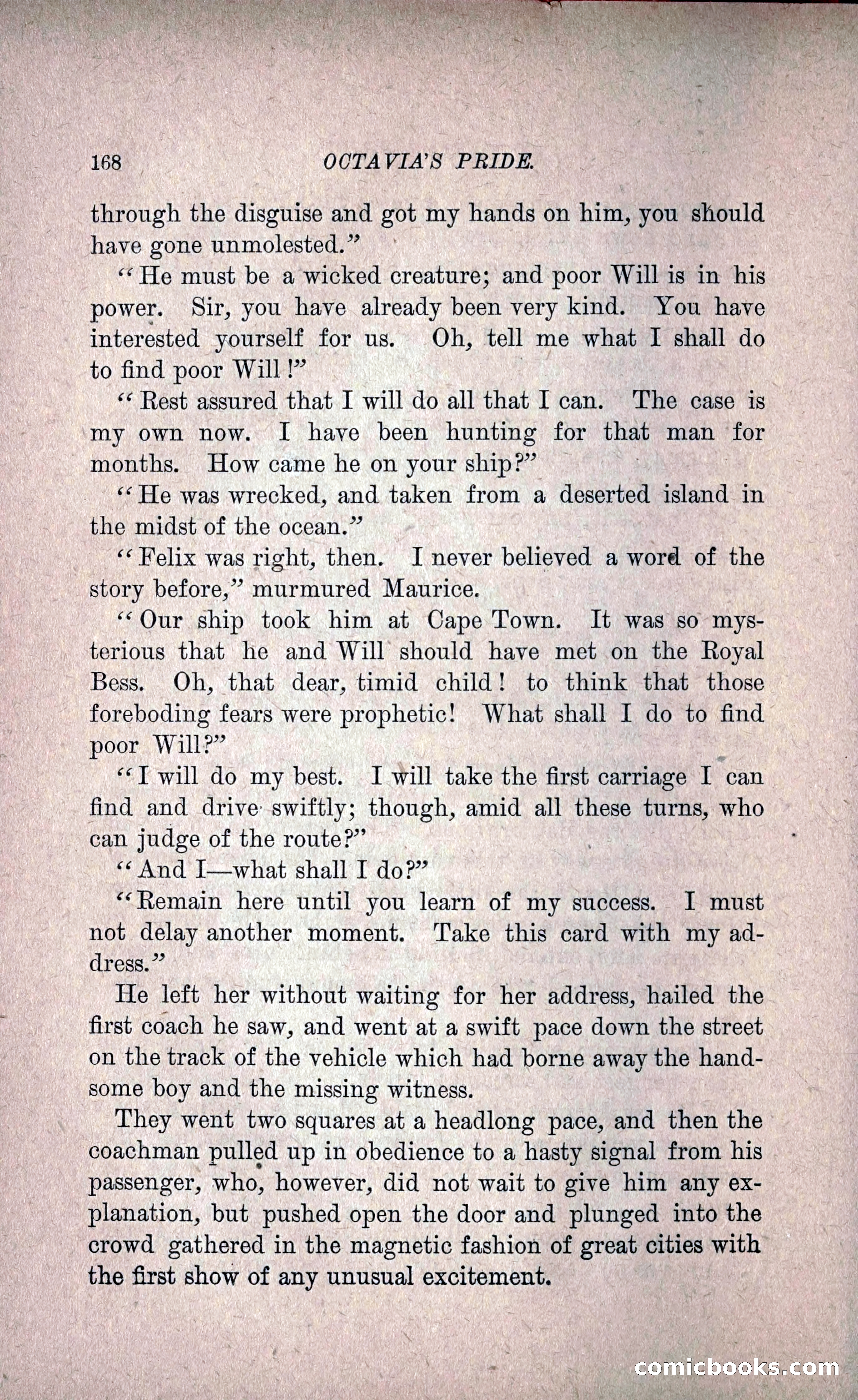 Octavia's Pride; or, The Missing Witness — page 178 of 284