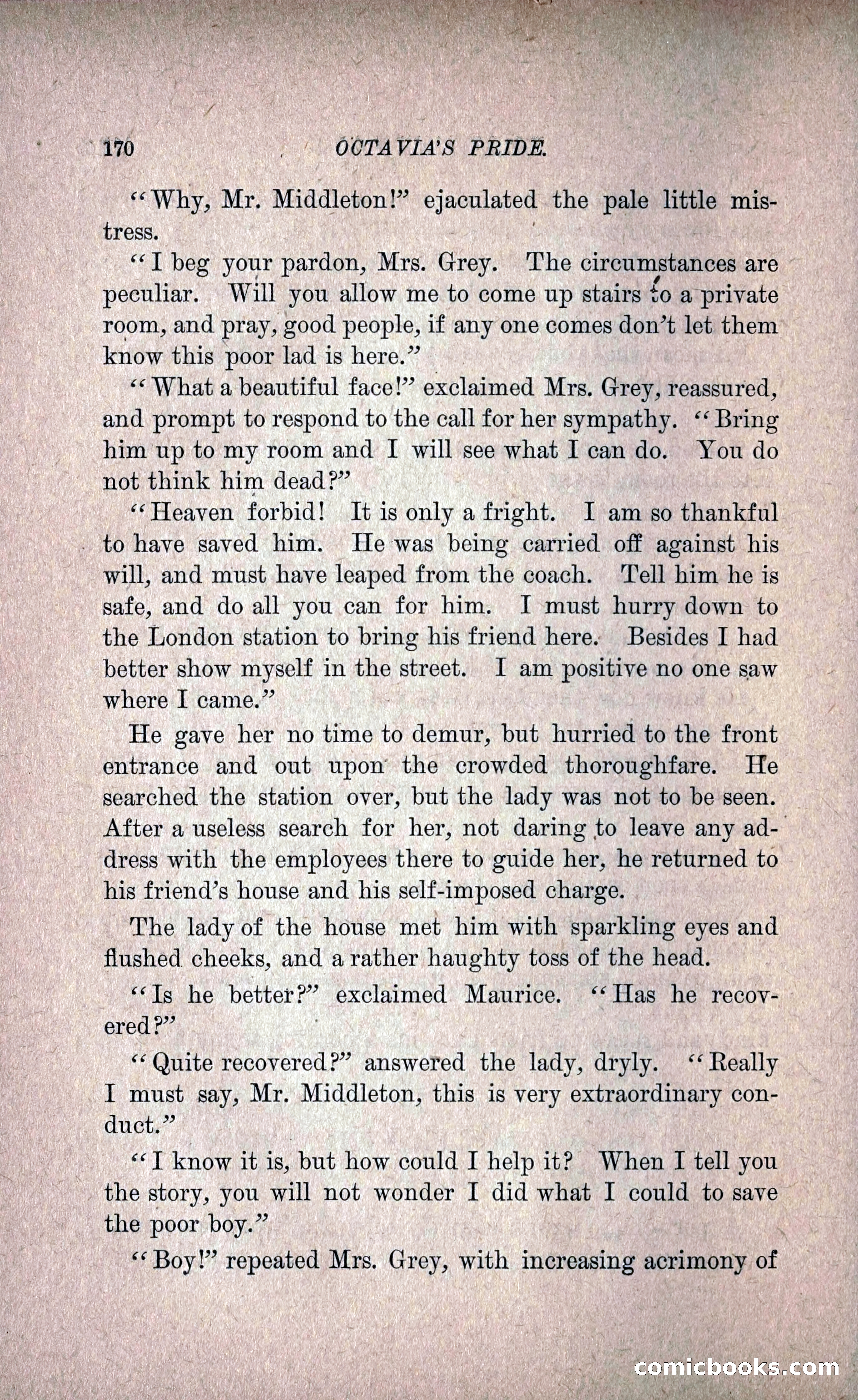 Octavia's Pride; or, The Missing Witness — page 180 of 284
