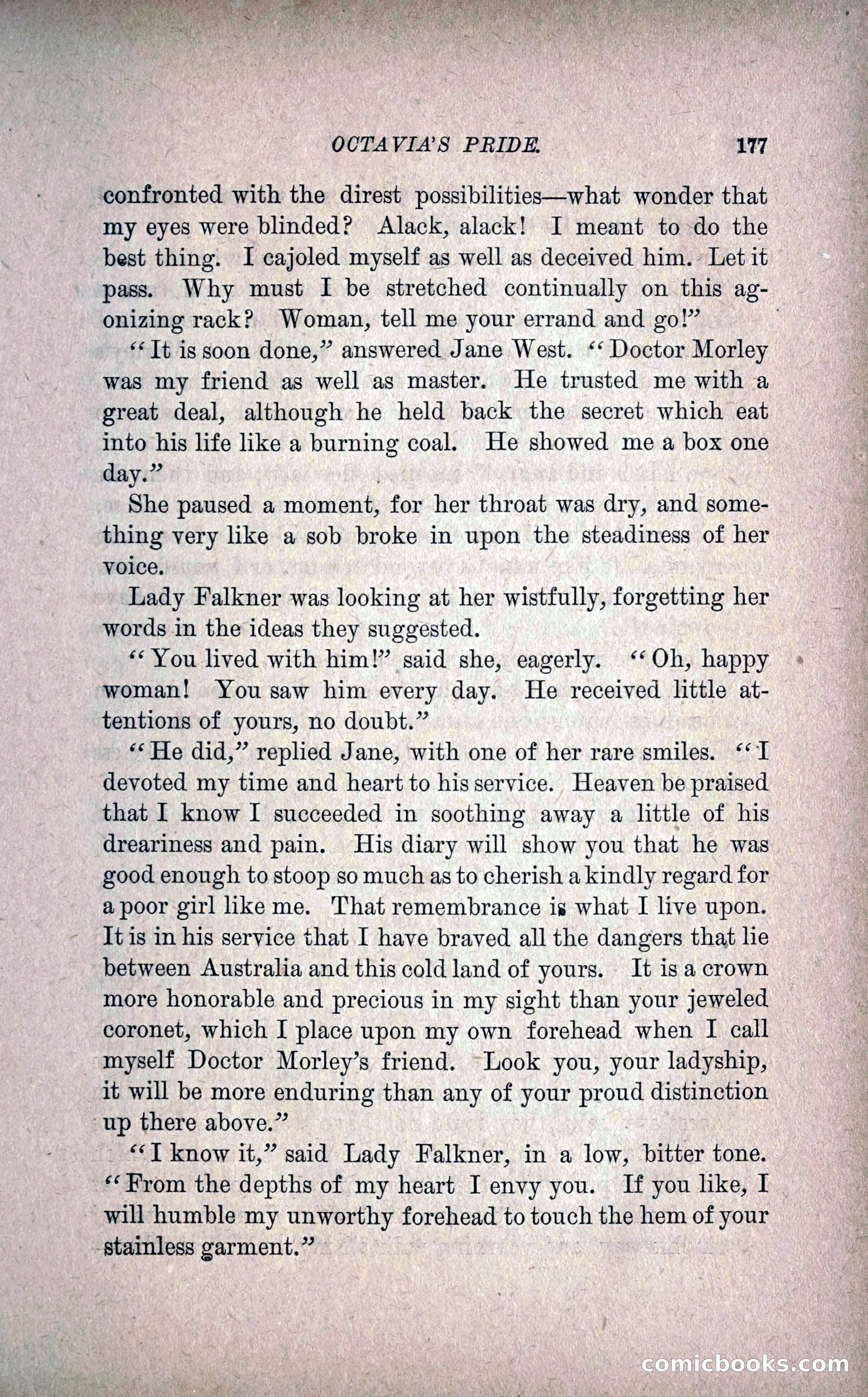 Octavia's Pride; or, The Missing Witness — page 187 of 284